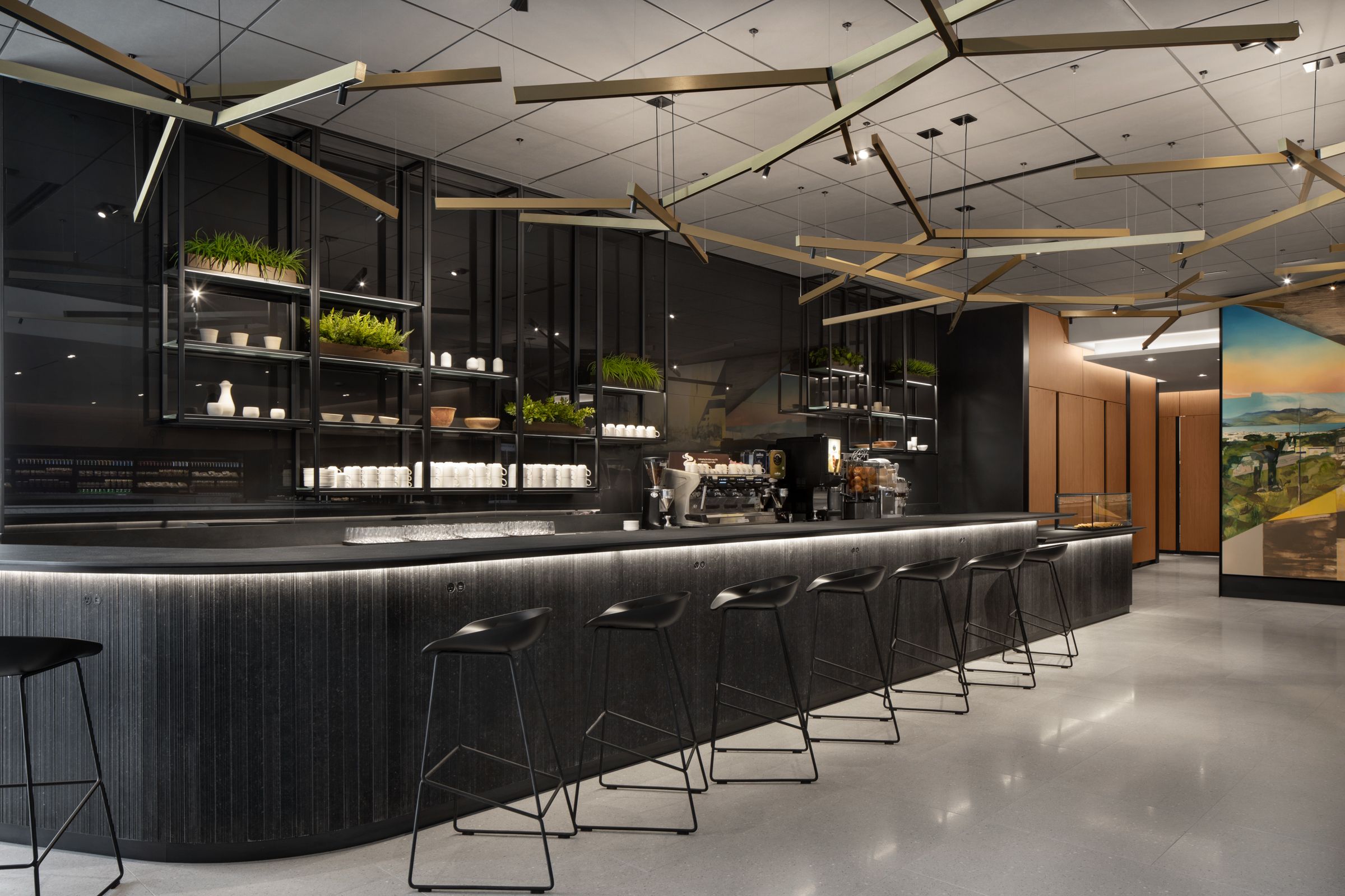 Inside Air Canada's New Billy Bishop Airport Cafe