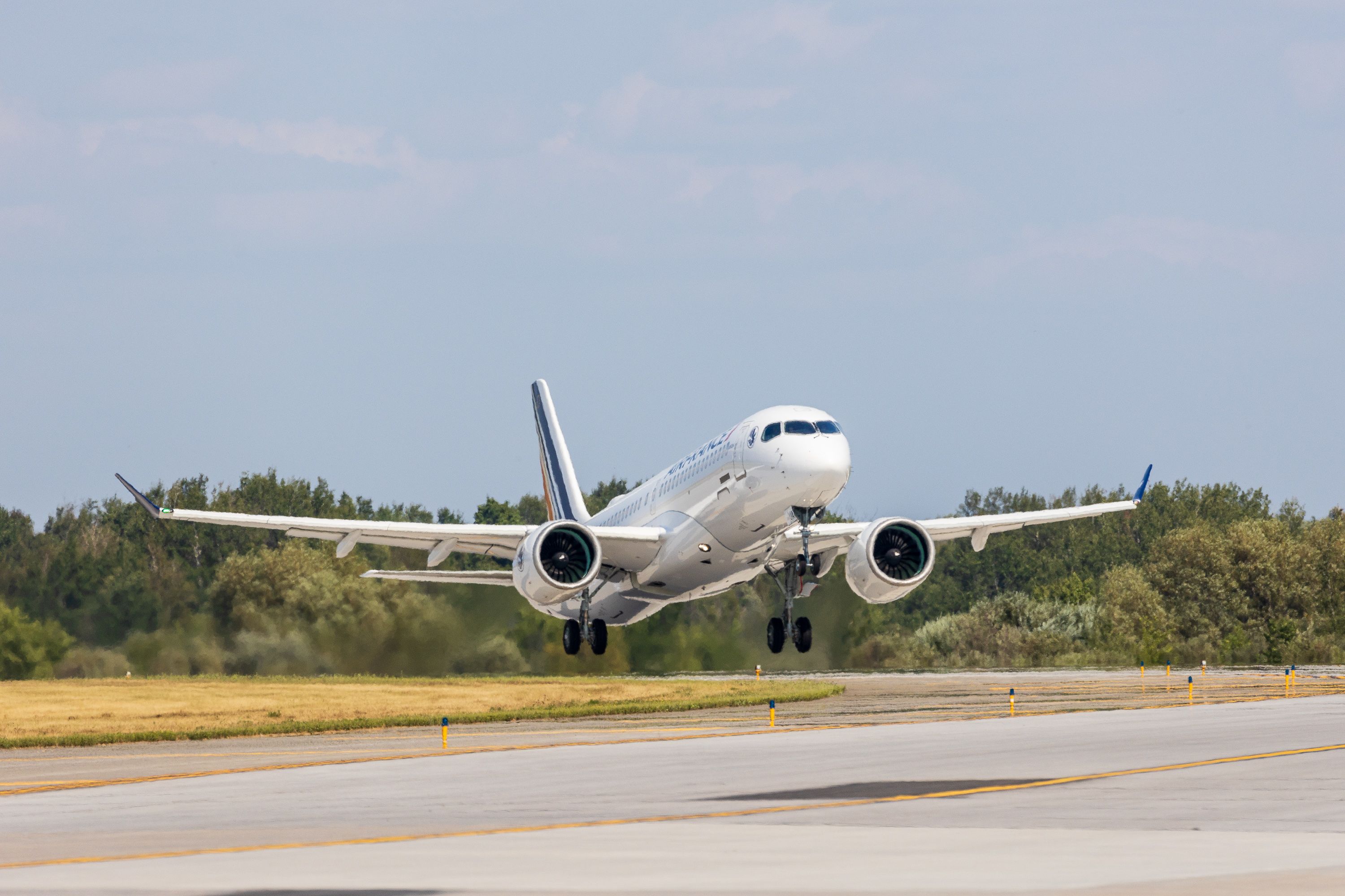 Bulgaria Air Receives Its 1st Airbus A220