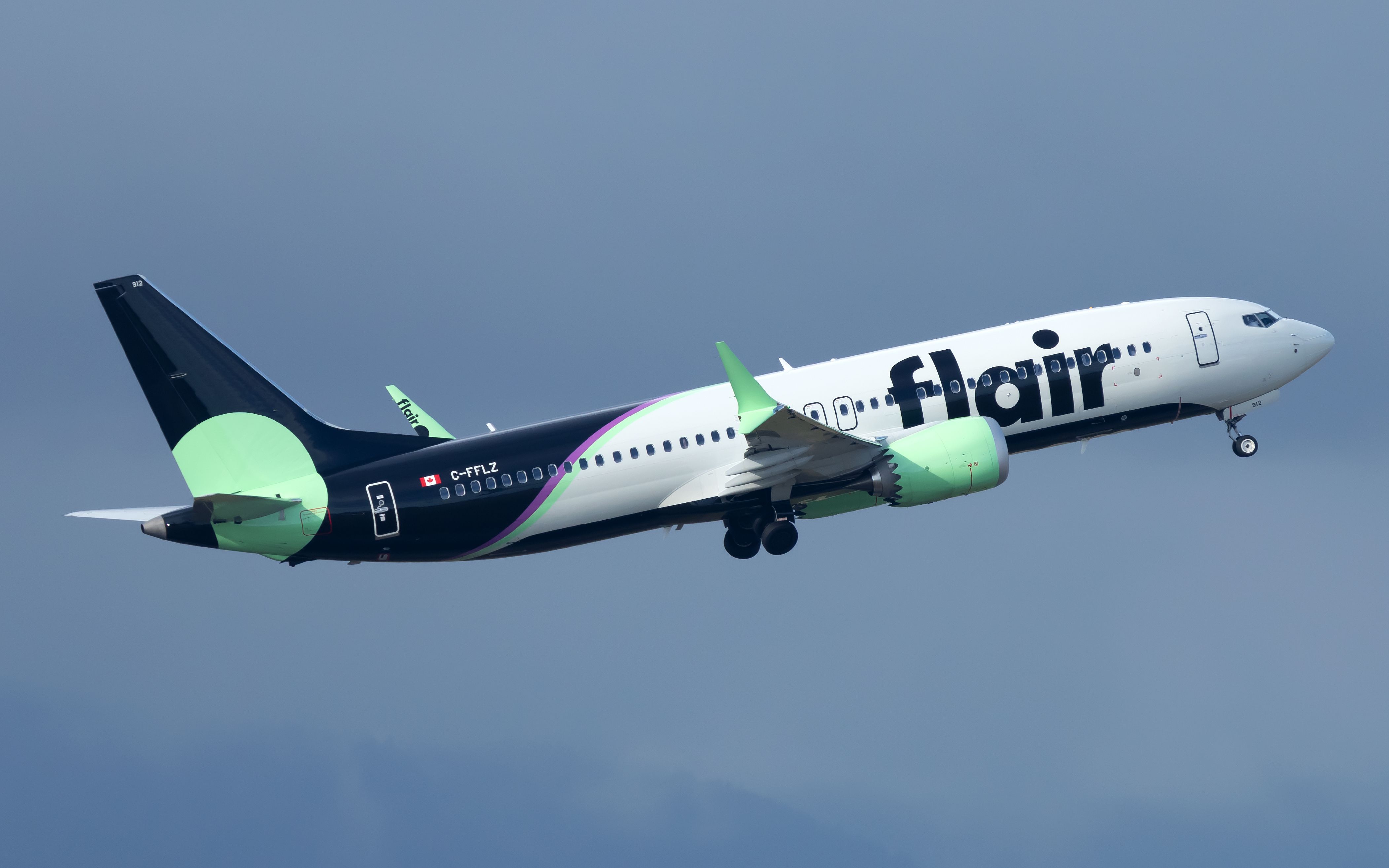 C-FFLZ Flair Airlines Boeing 737 MAX 8