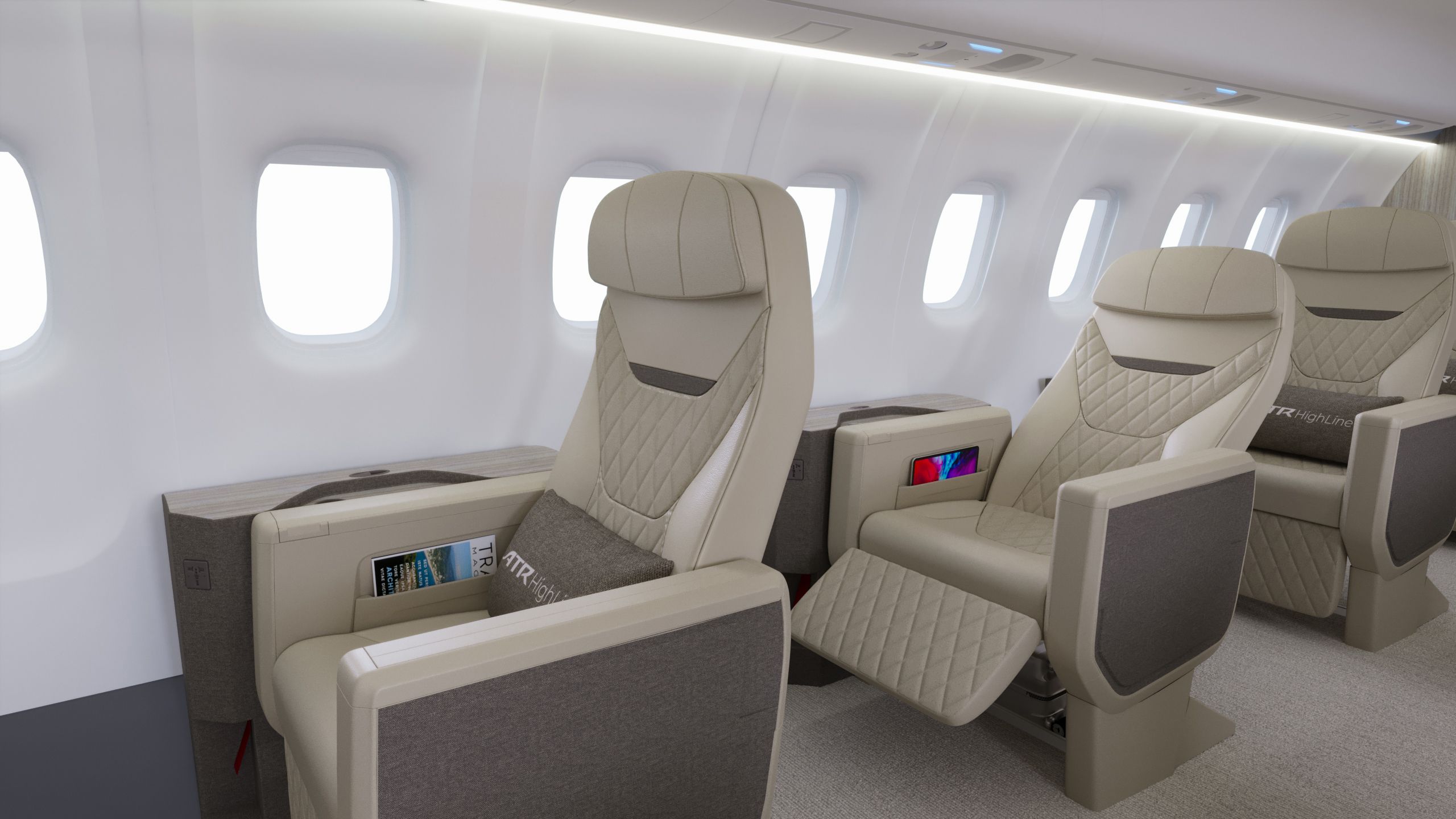 ATR Unveils 'HighLine' Premium Seat Collections At AIX