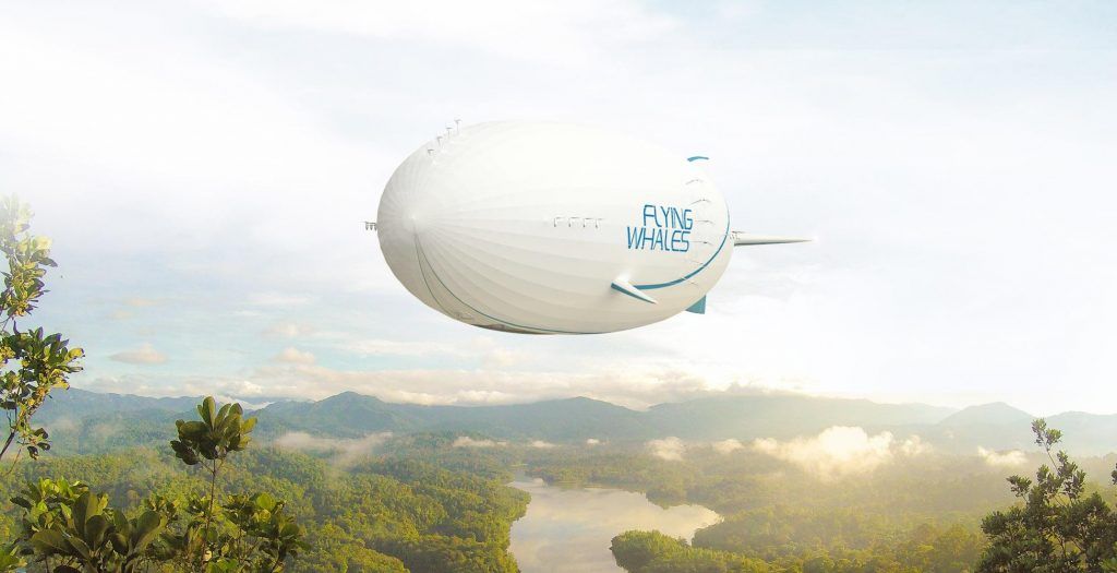 FLYING WHALES airship