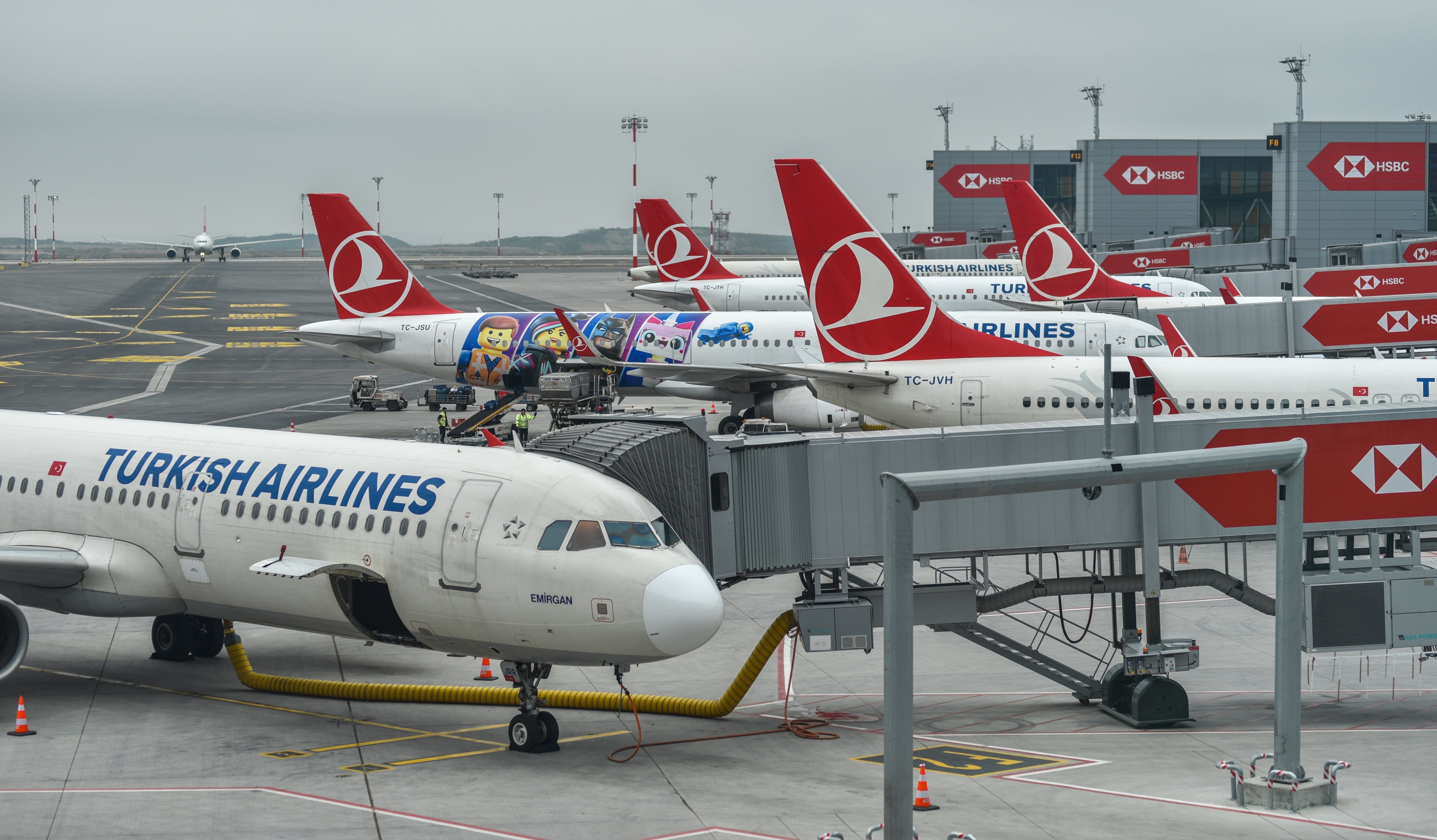 Istanbul Airport ramp shot