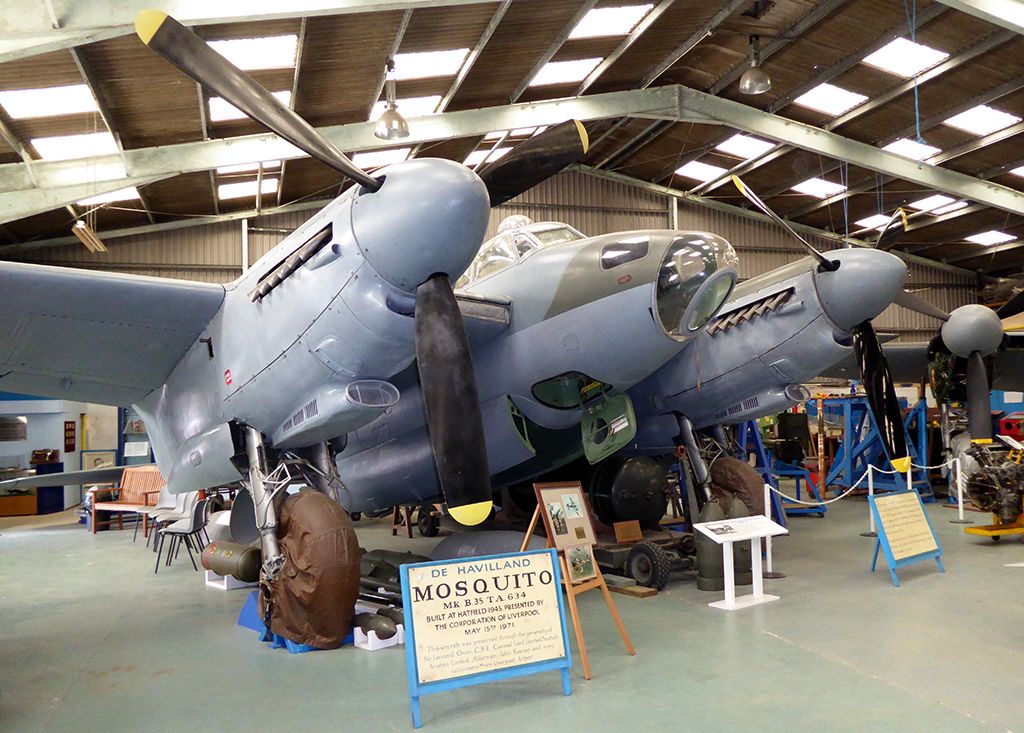 A Mosquito at the de Havilland Museum.