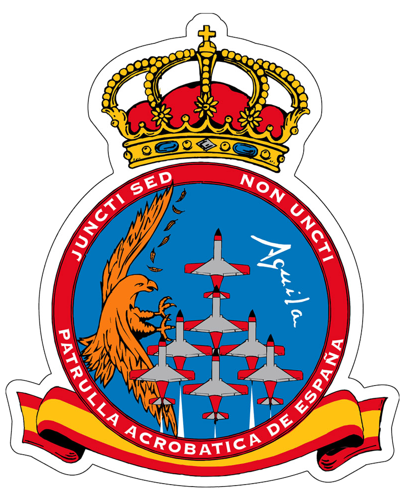 The badge of Patrulla Águila.