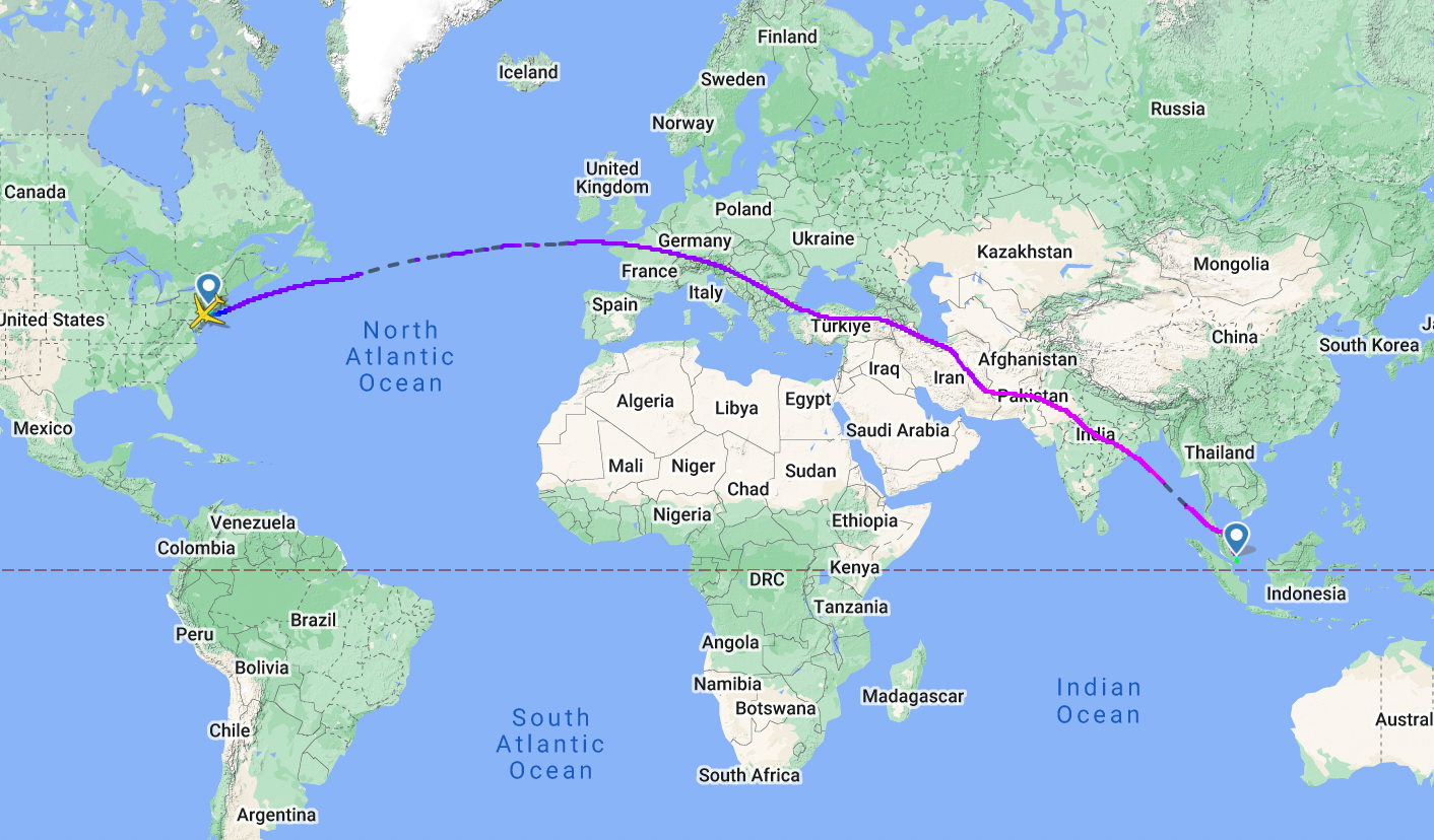 Singapore Airlines 5 Longest Routes For July 2023