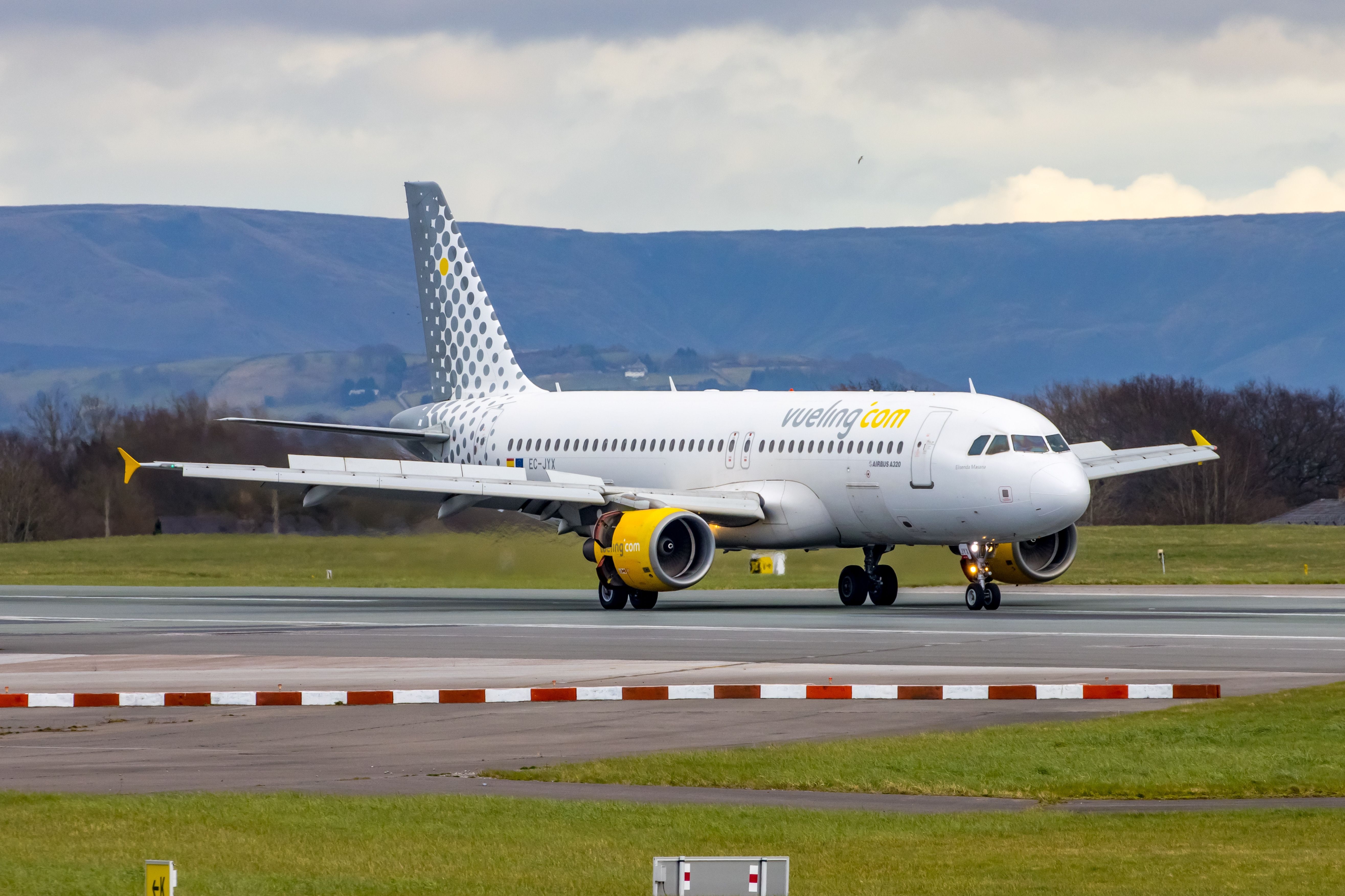 Vueling Airbus A320 After Landing