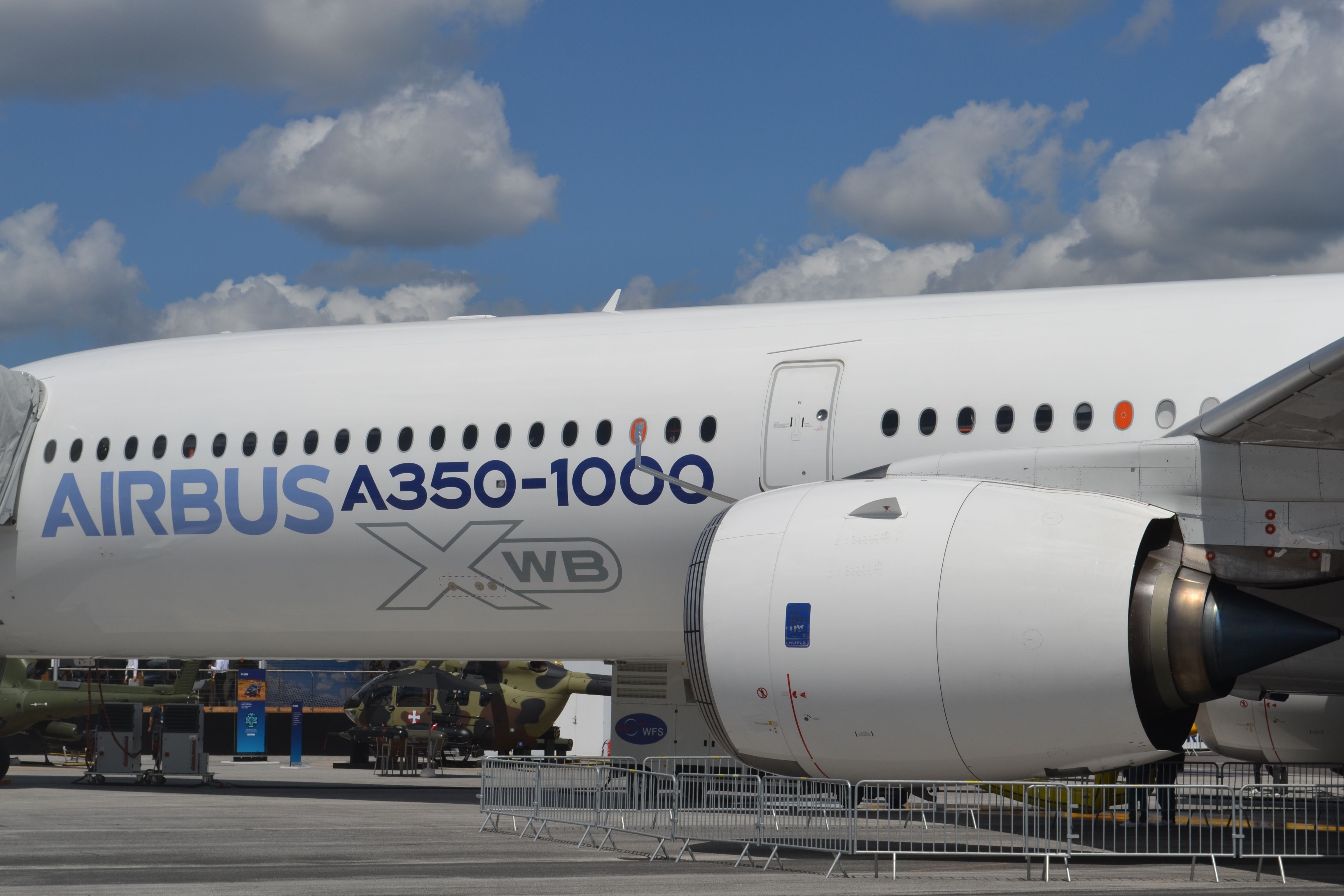 Airbus A350-1000 at Paris Air Show 2019