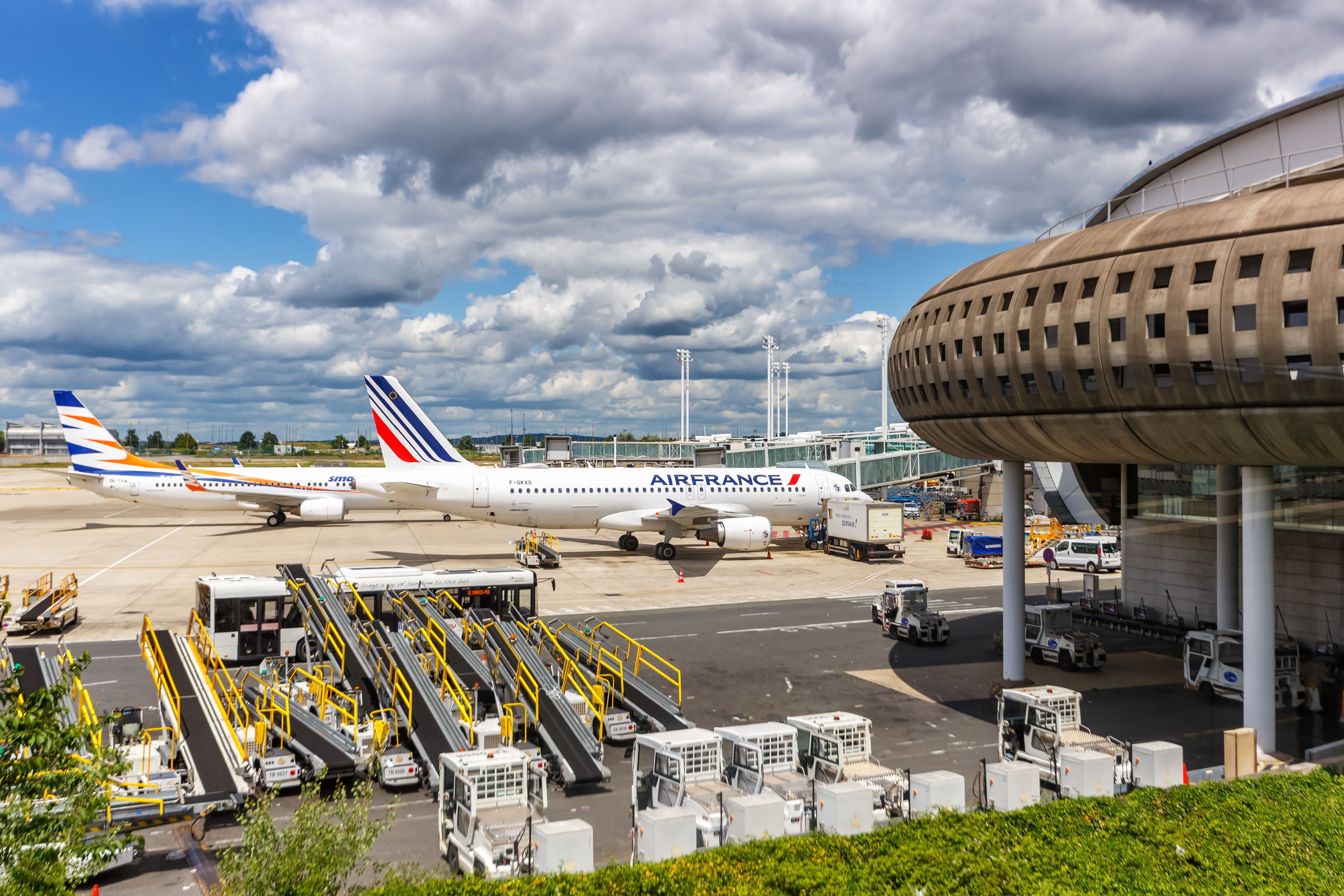 Air France Aircraft At CDG