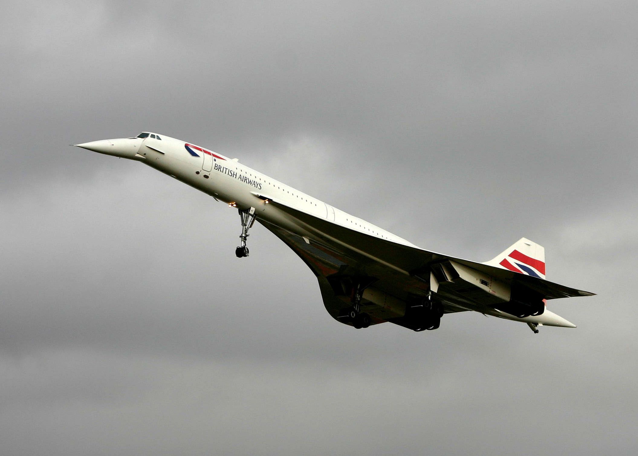 British Airways Concorde Landing