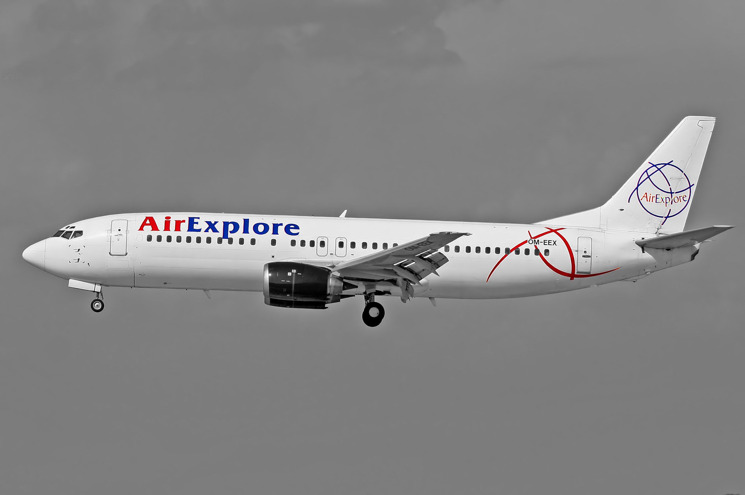 An AirExplore Boeing 737
