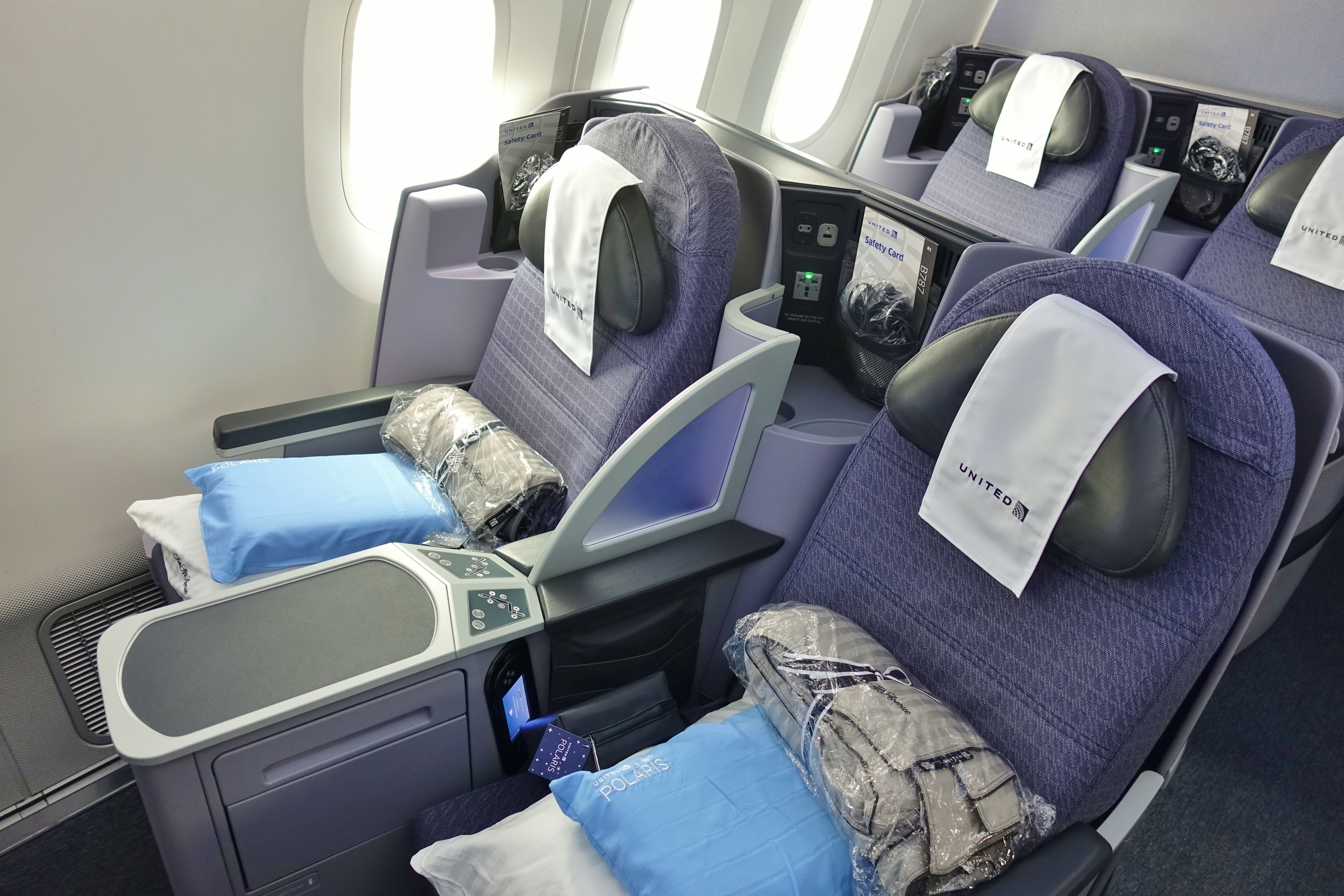 聯合航空公司座位