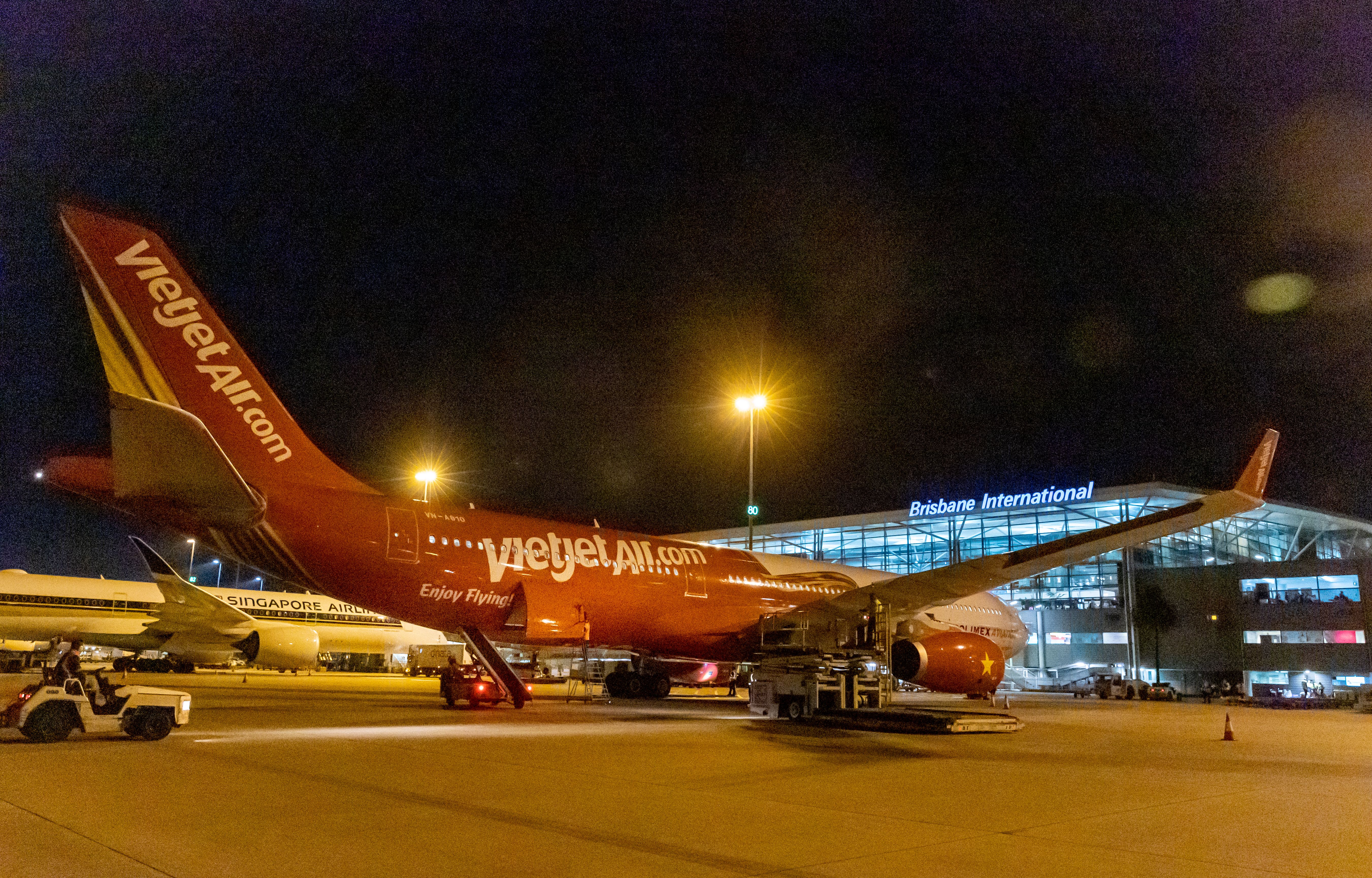 Vietjet A330 Brisbane Airport First Flight