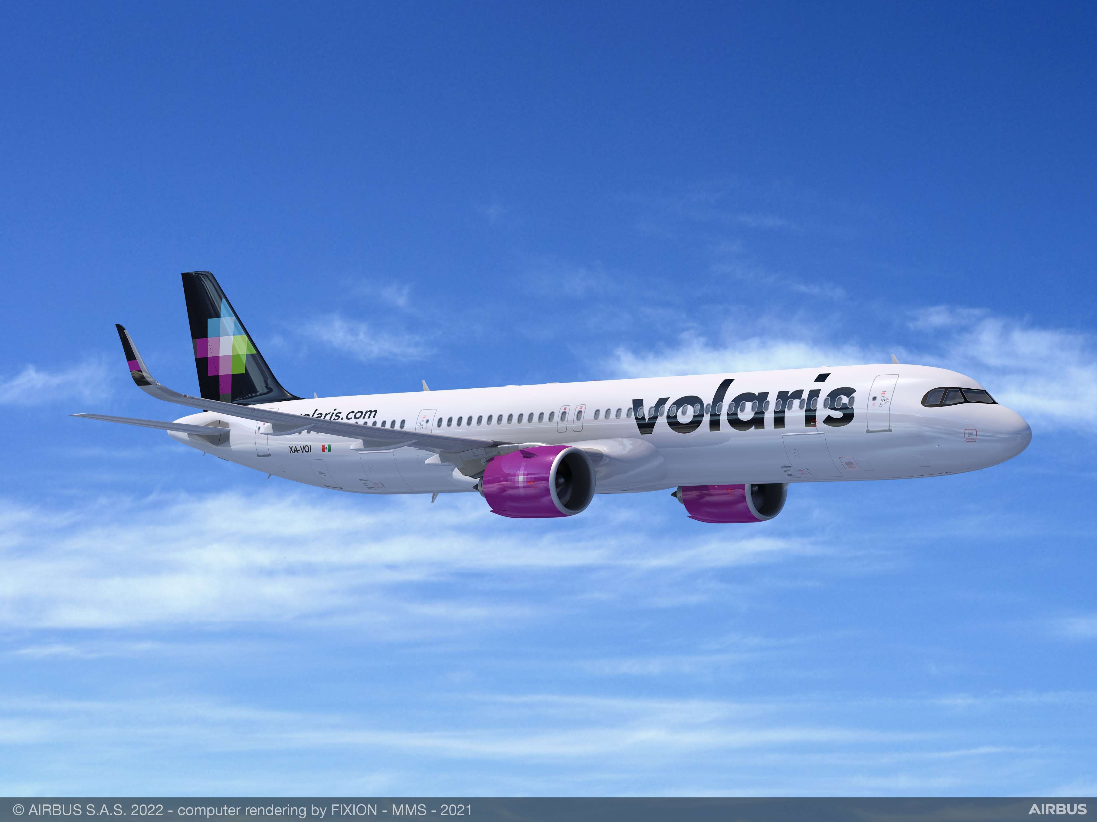 ​​Volaris Disclosed As Customer Of October 2022 Order For 25 Airbus A321neos