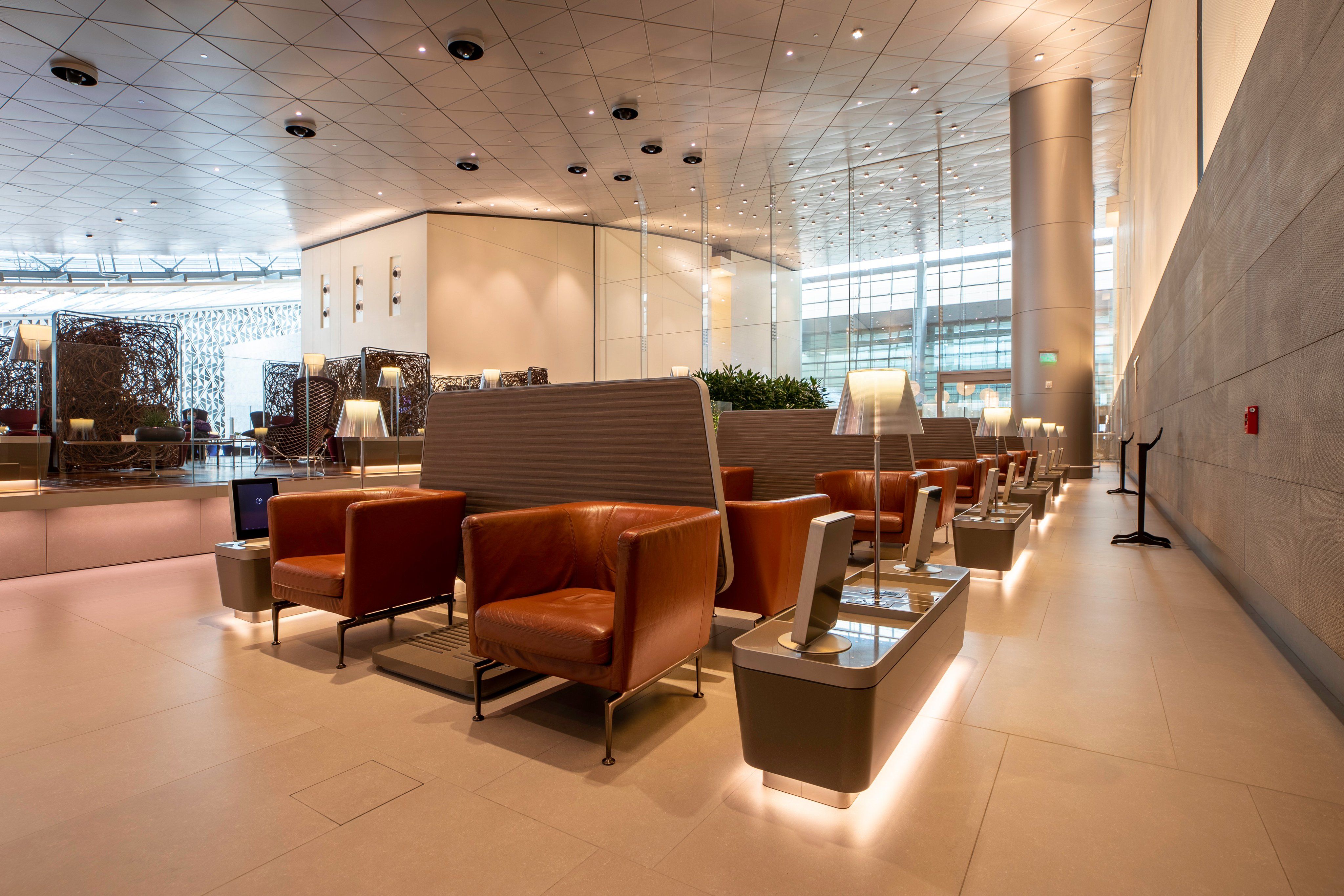 Qatar Airways' Al Mourjan Business Lounge