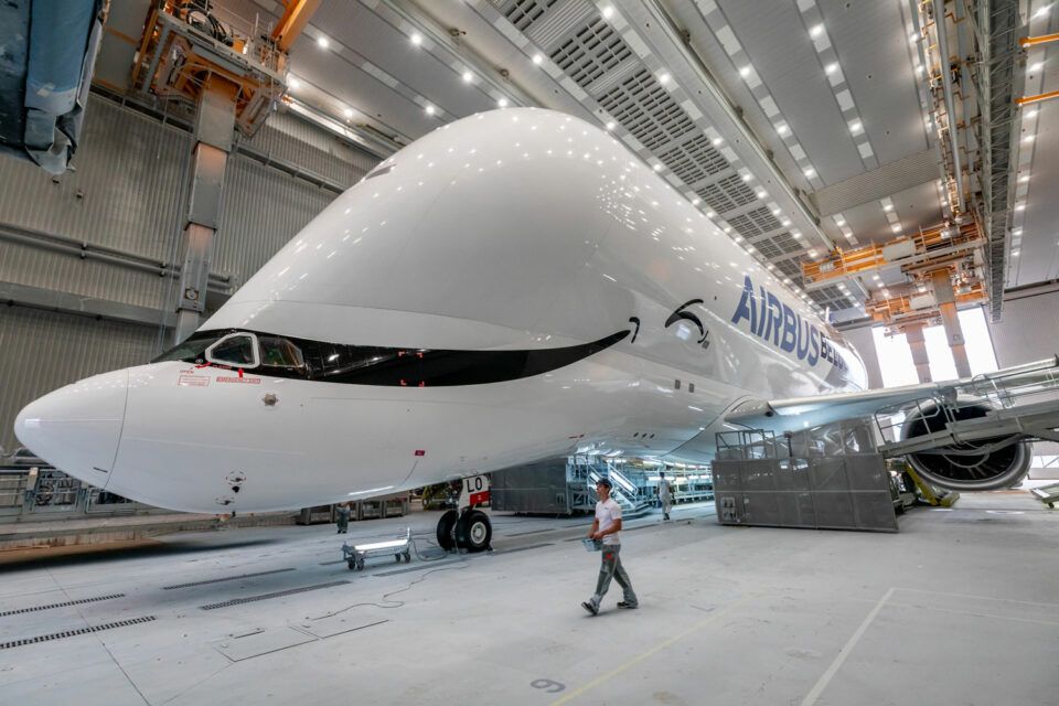 The 6th And Final Airbus Beluga XL Has Rolled Out With A Special Livery