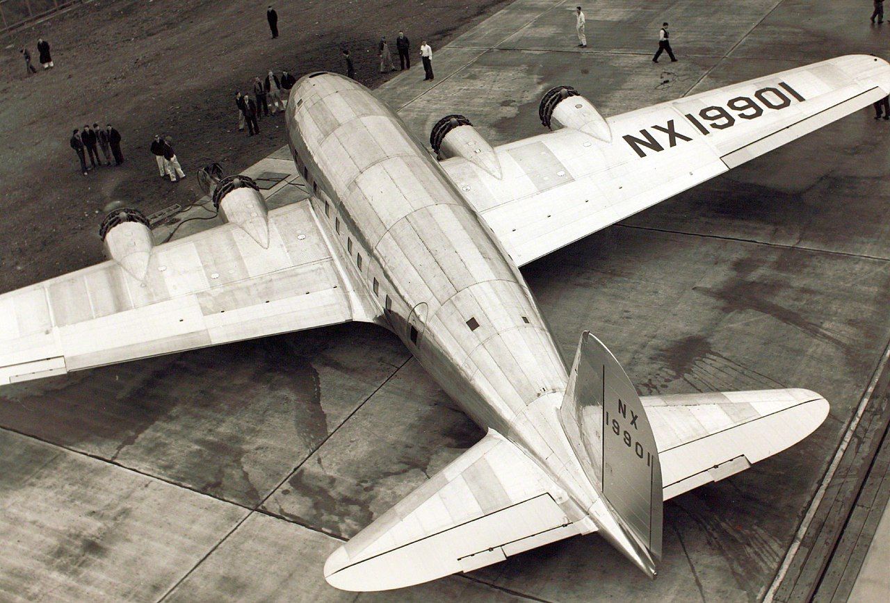 Boeing 307 Prototype Aerial View
