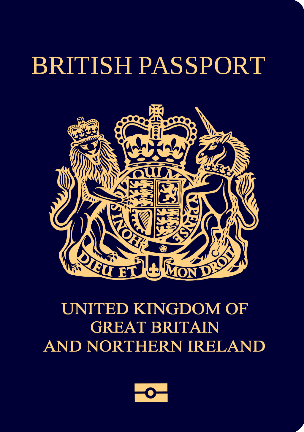 A British Passport.