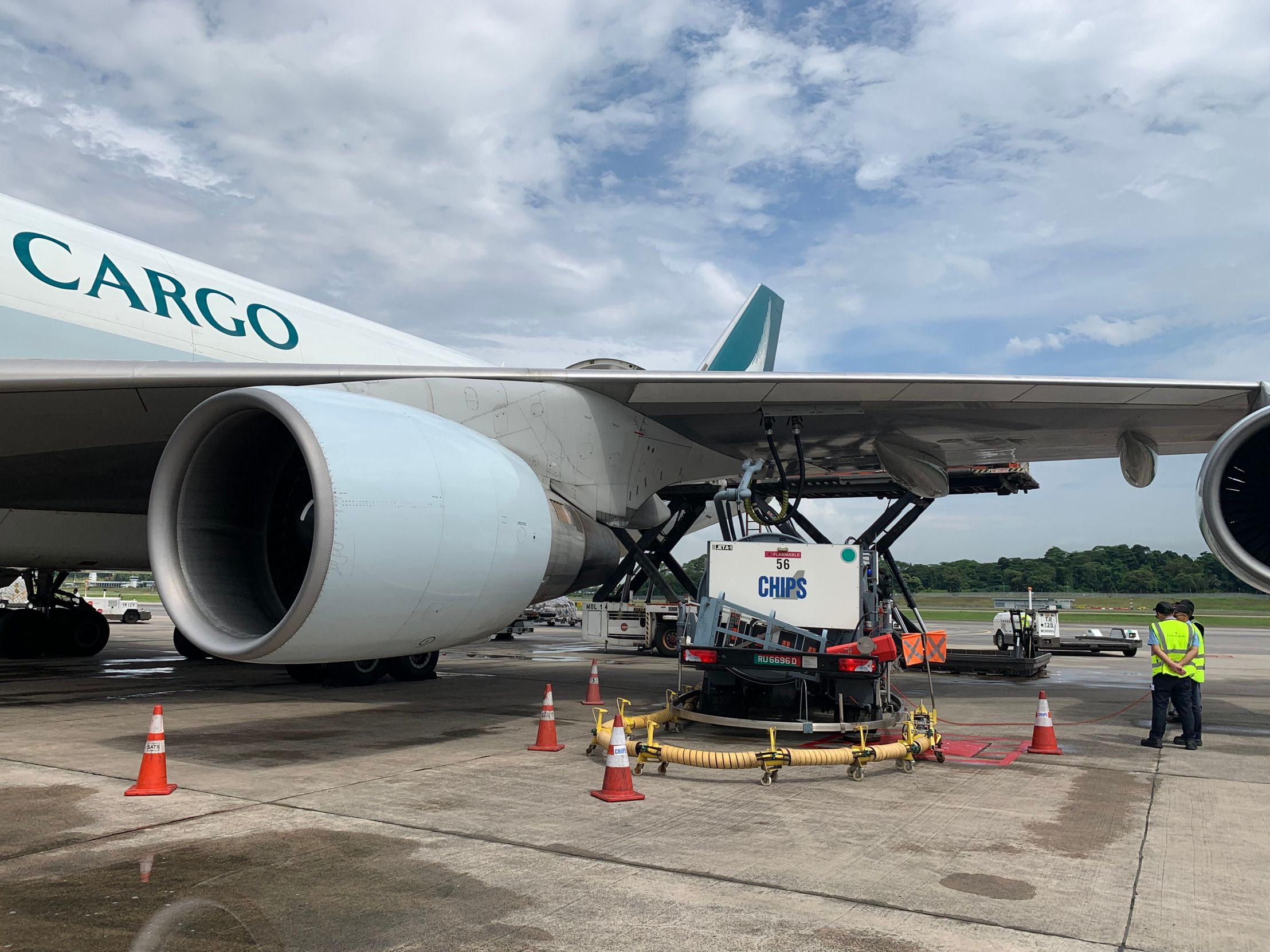 Cathay Pacific completes first overseas refuel using SAF