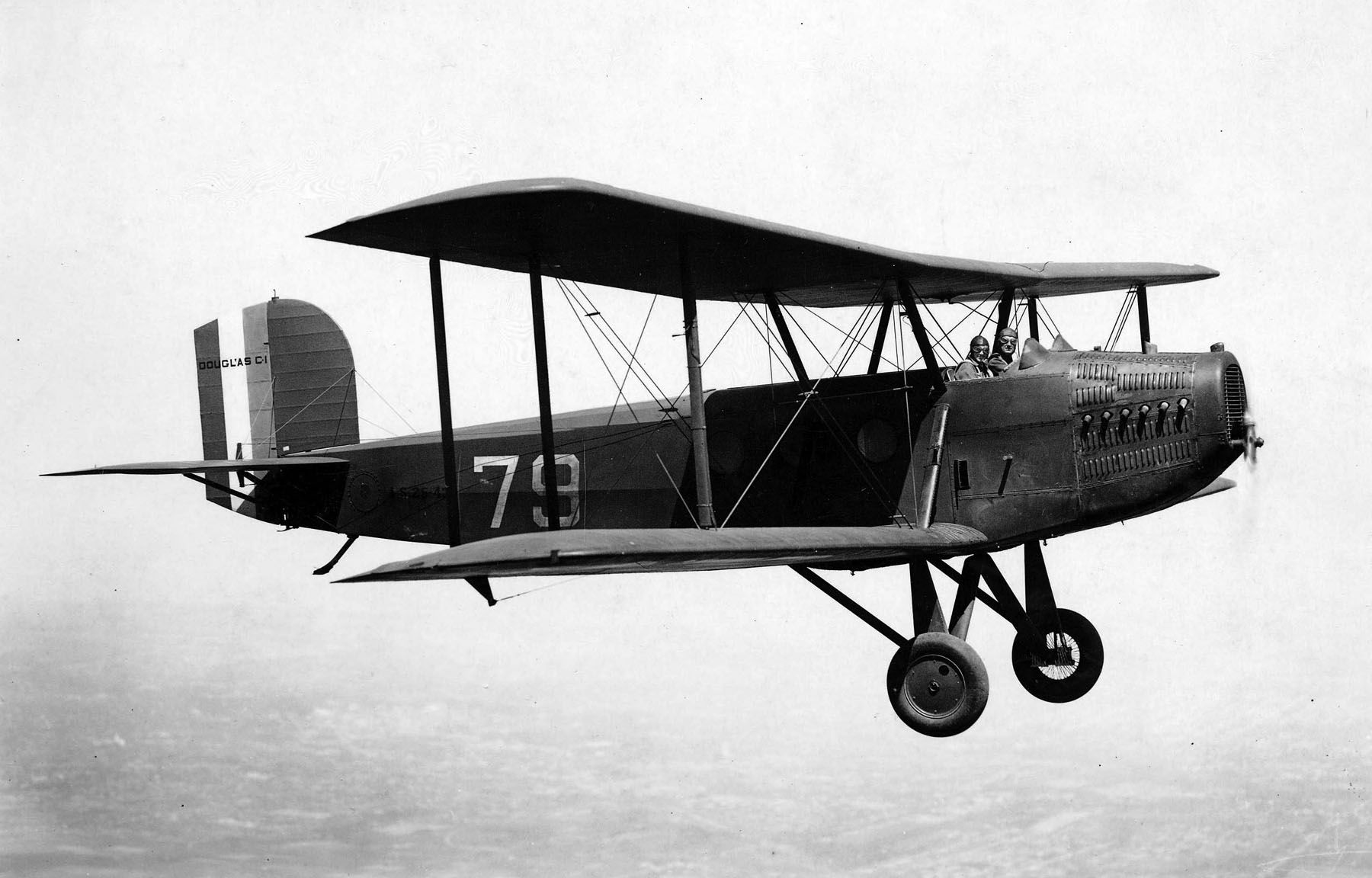 The Douglas C1 flying