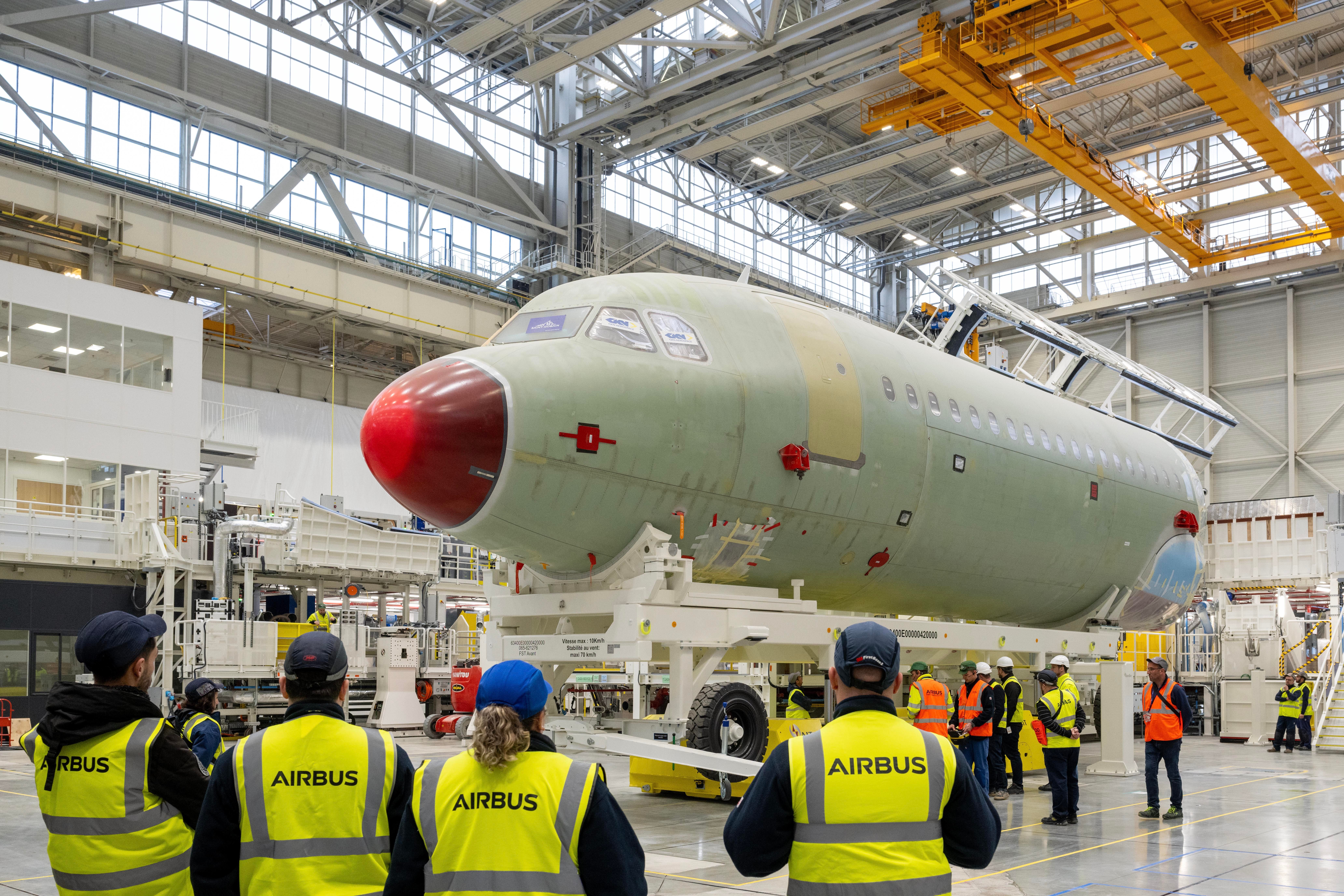 Airbus as opened a new final assembly line