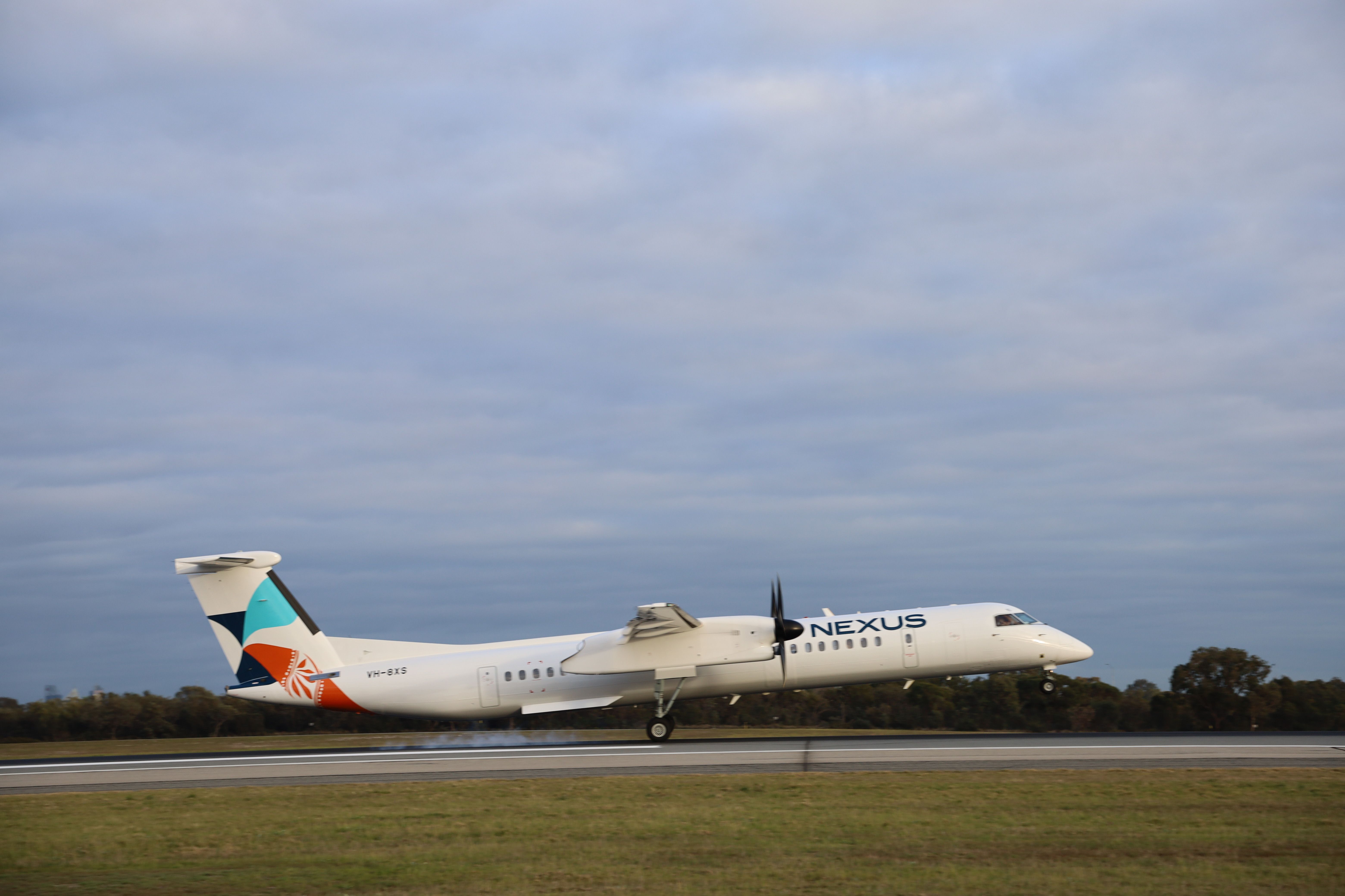 Nexus Airlines Inaugural Geraldton Perth Flight
