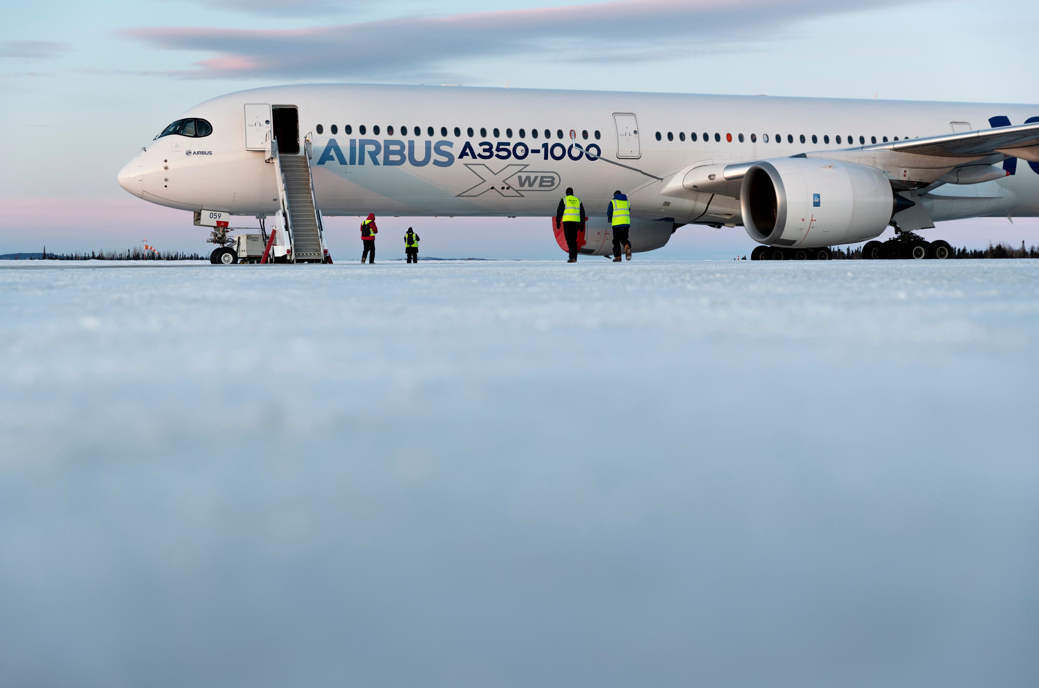 Airbus A350-1000 Cold Weather Testing