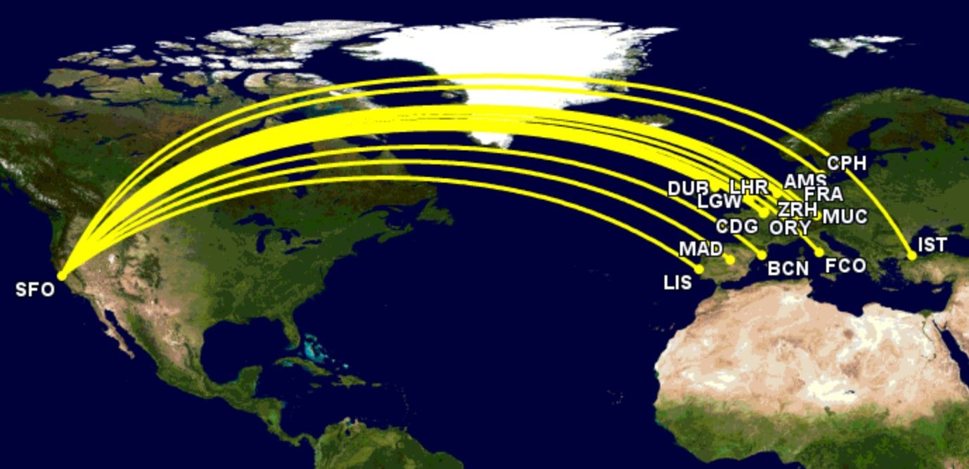 One way flights to sfo shop