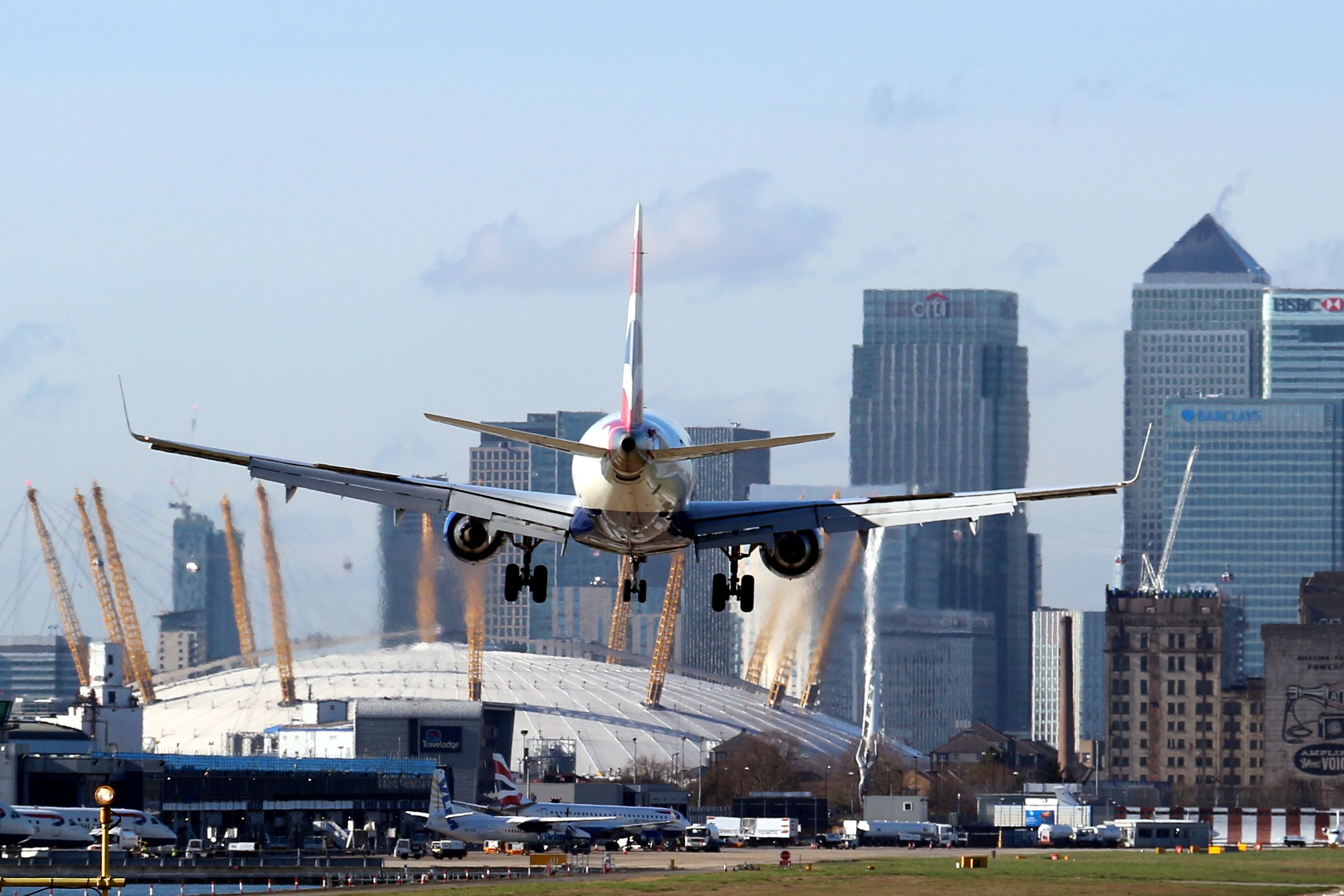 British Airways at London City Airport