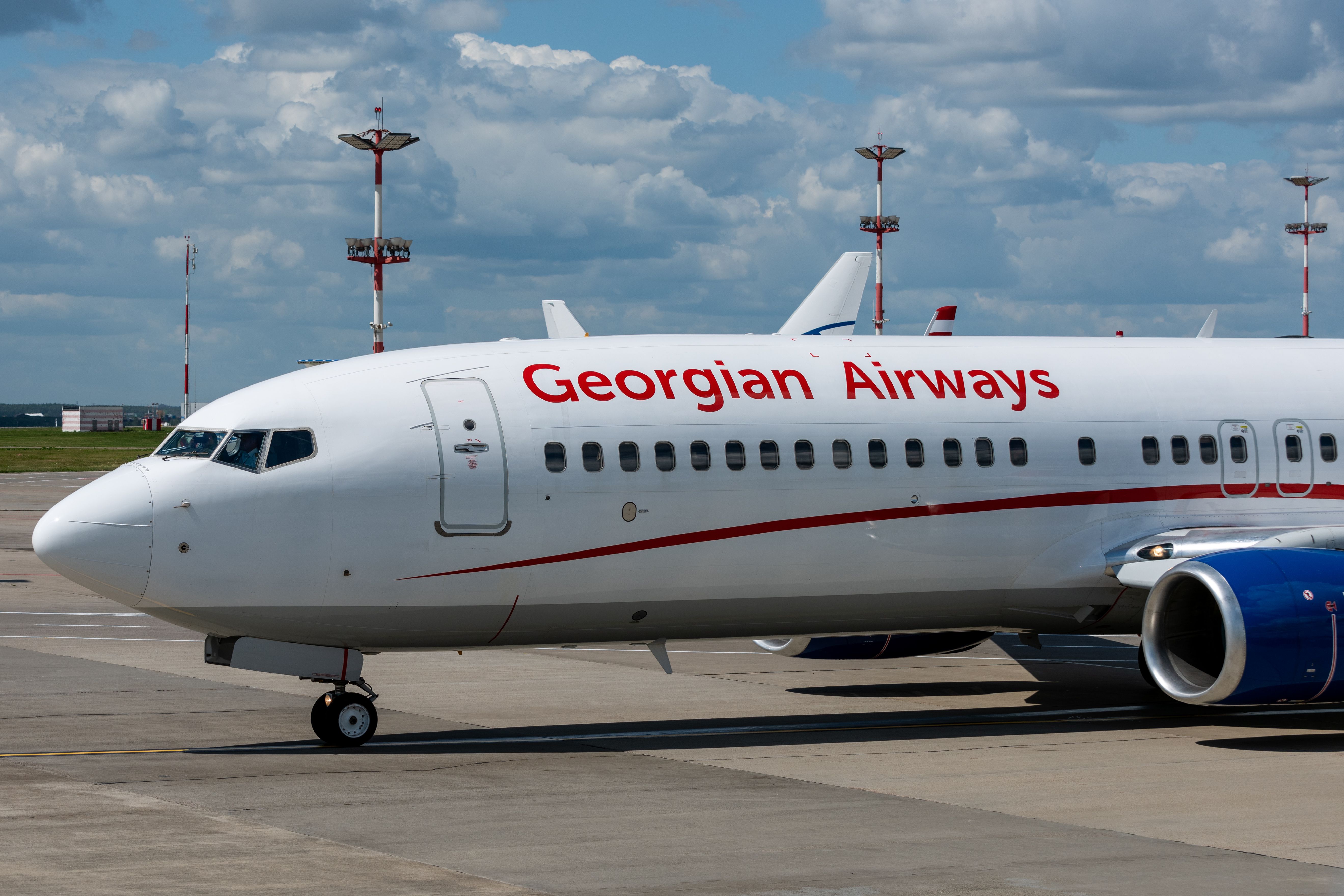 A Georgian Airways plane