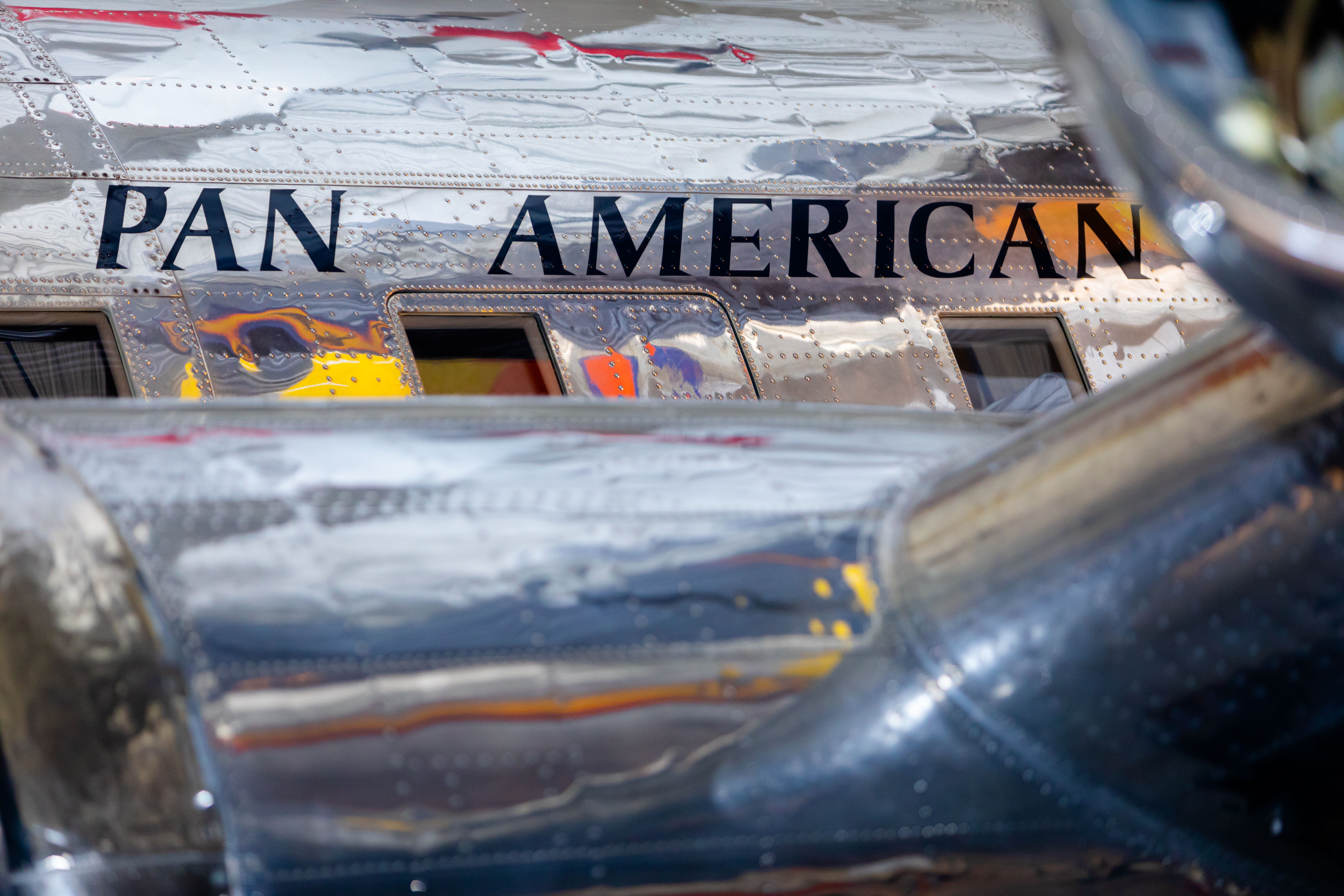 Pan Am Boeing 307 Closeup