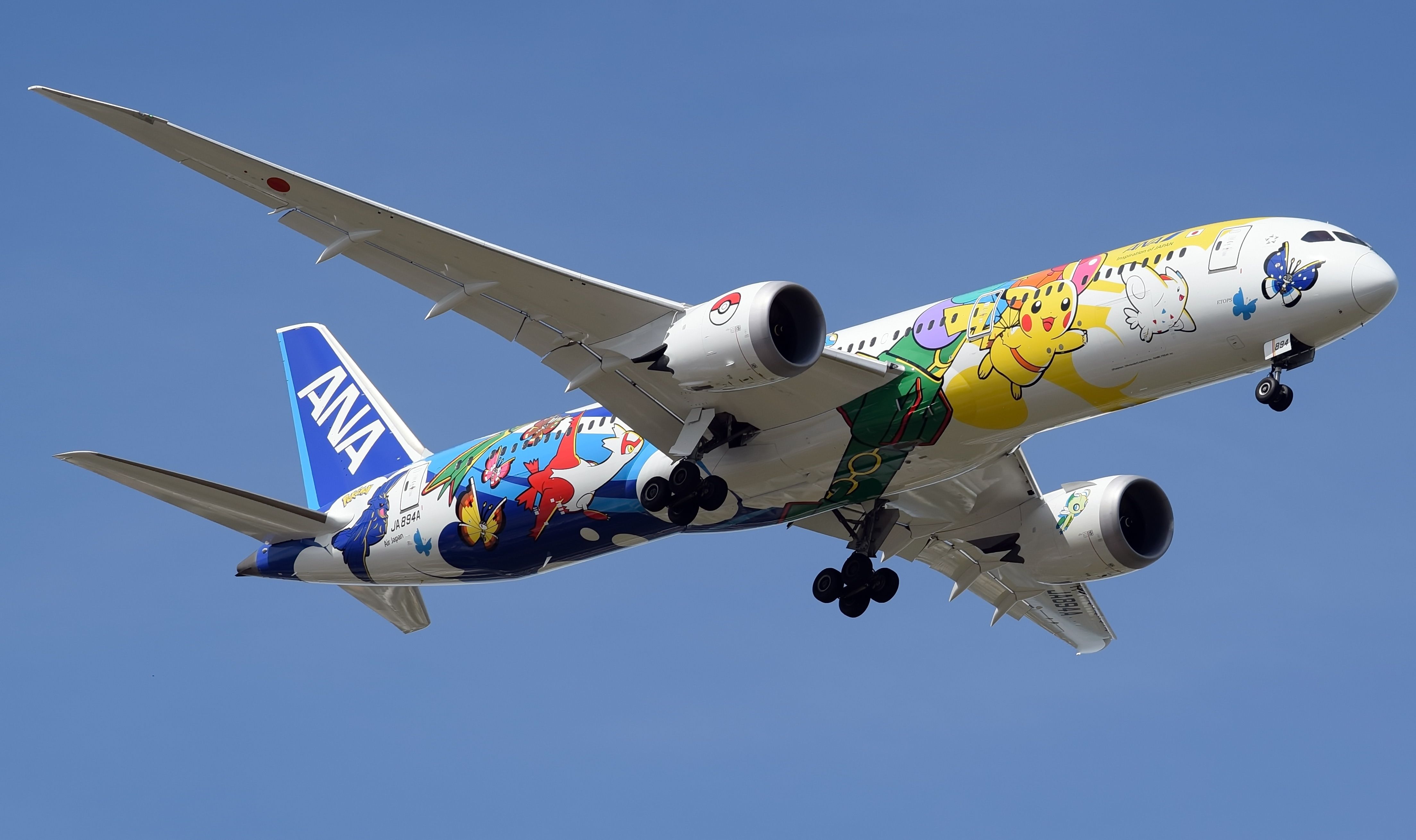 All Nippon Airways Pikachu Jet