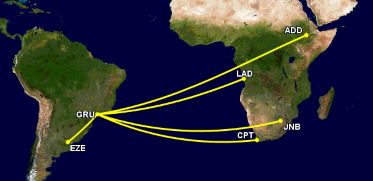 Africa Has Just 5 Non Stop Routes To South America Planned This Year