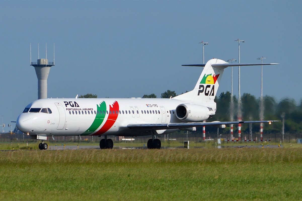 Portugalia Airlines CS-TPD Fokker F100