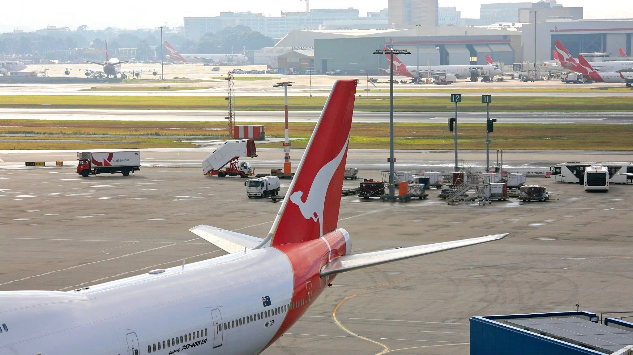 Sydney Airport Qantas Terminal 