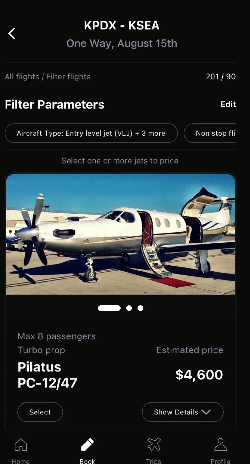 Using Jet.AI To Book Charter Jets