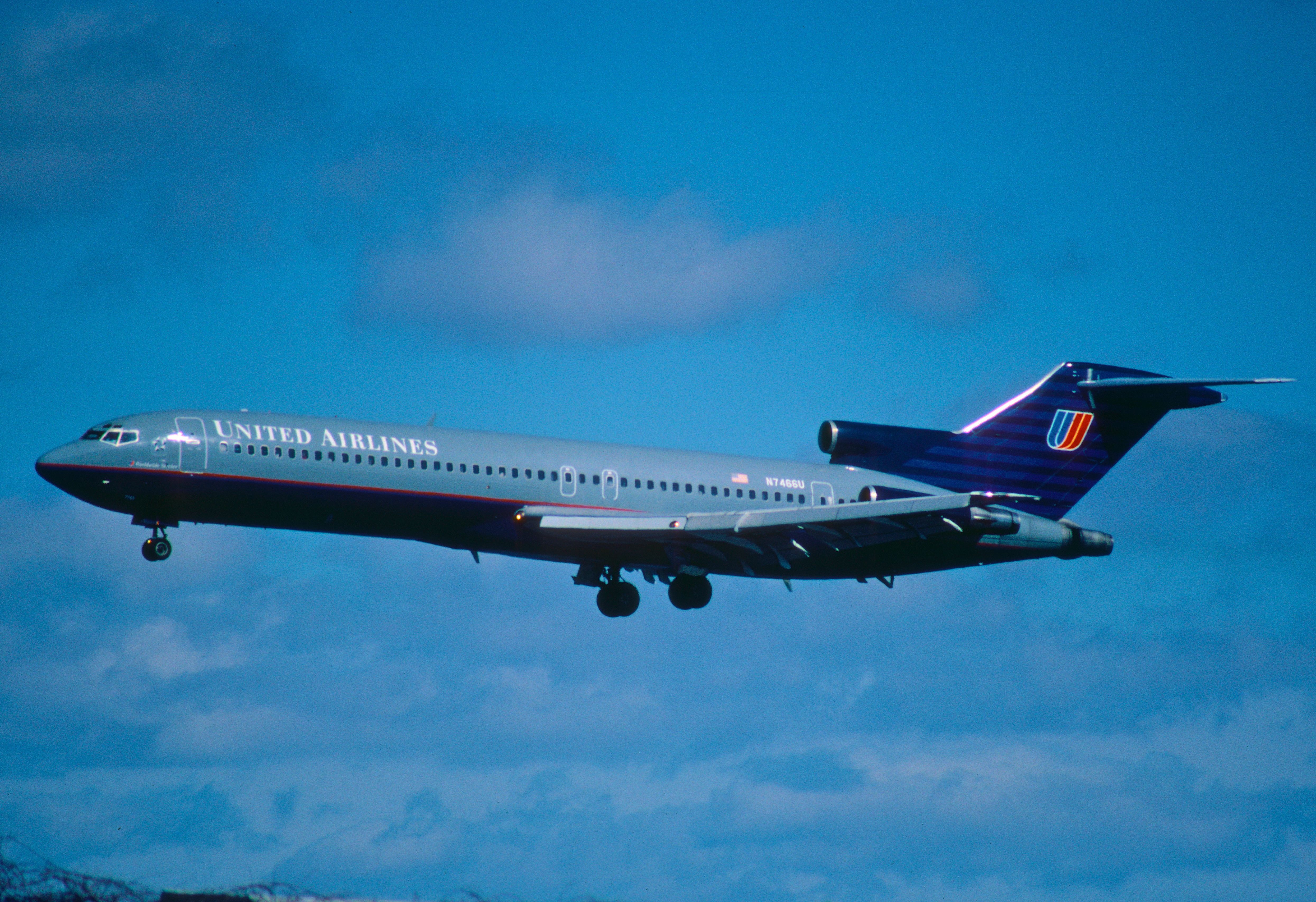 united airlines boeing 727