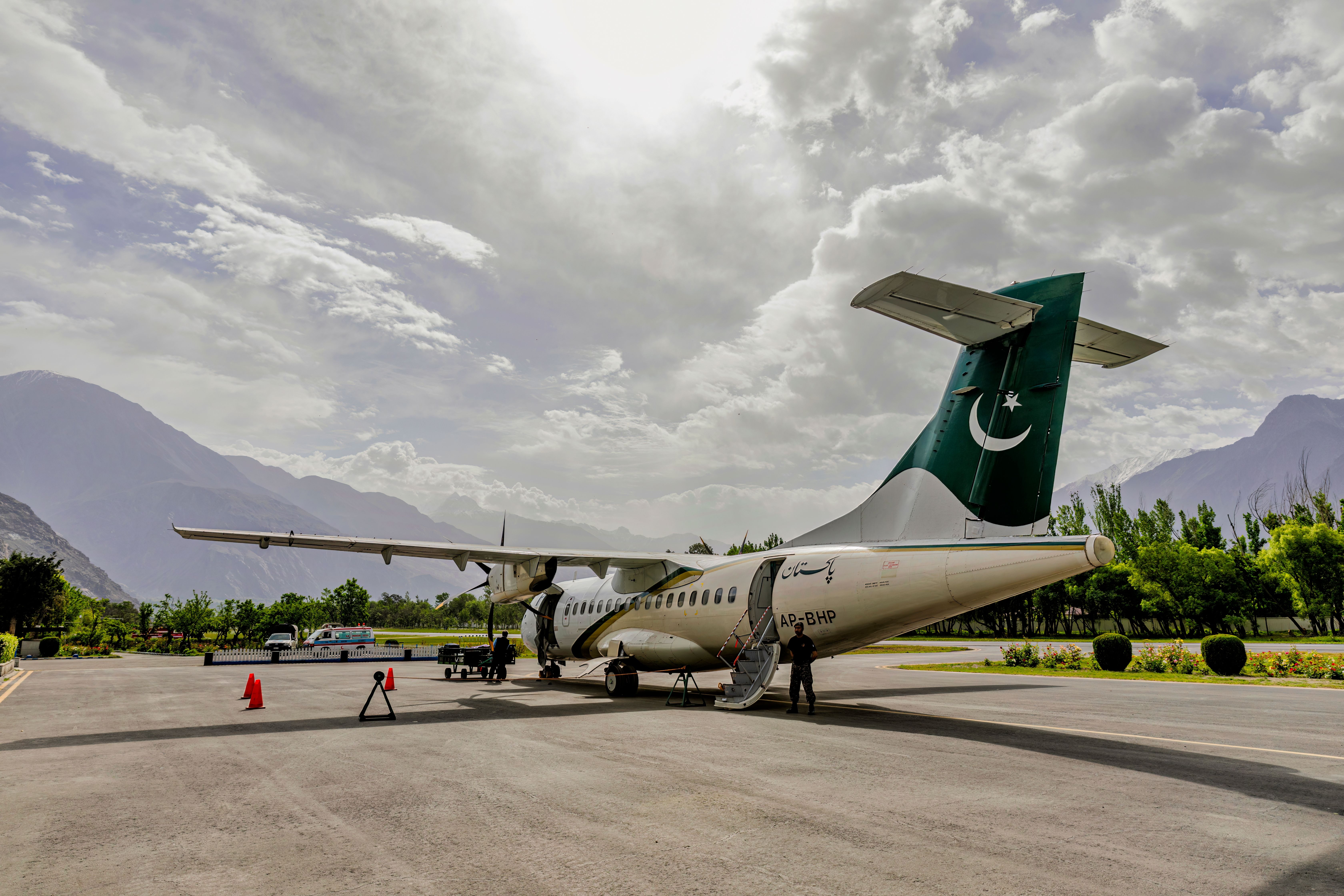A Pakistan International Airlines ATR aircraft 