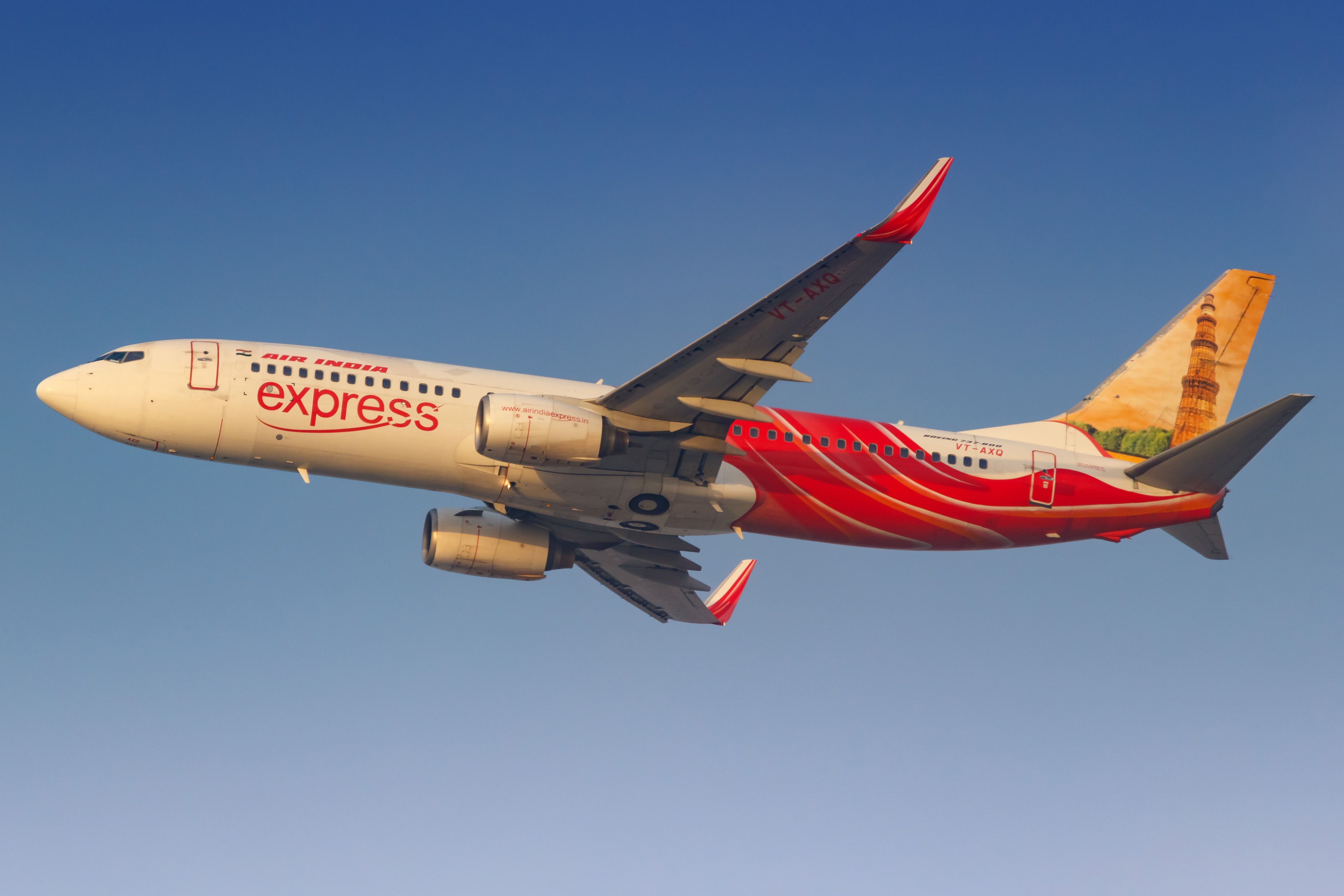 Air India Express Boeing 737-800 flying
