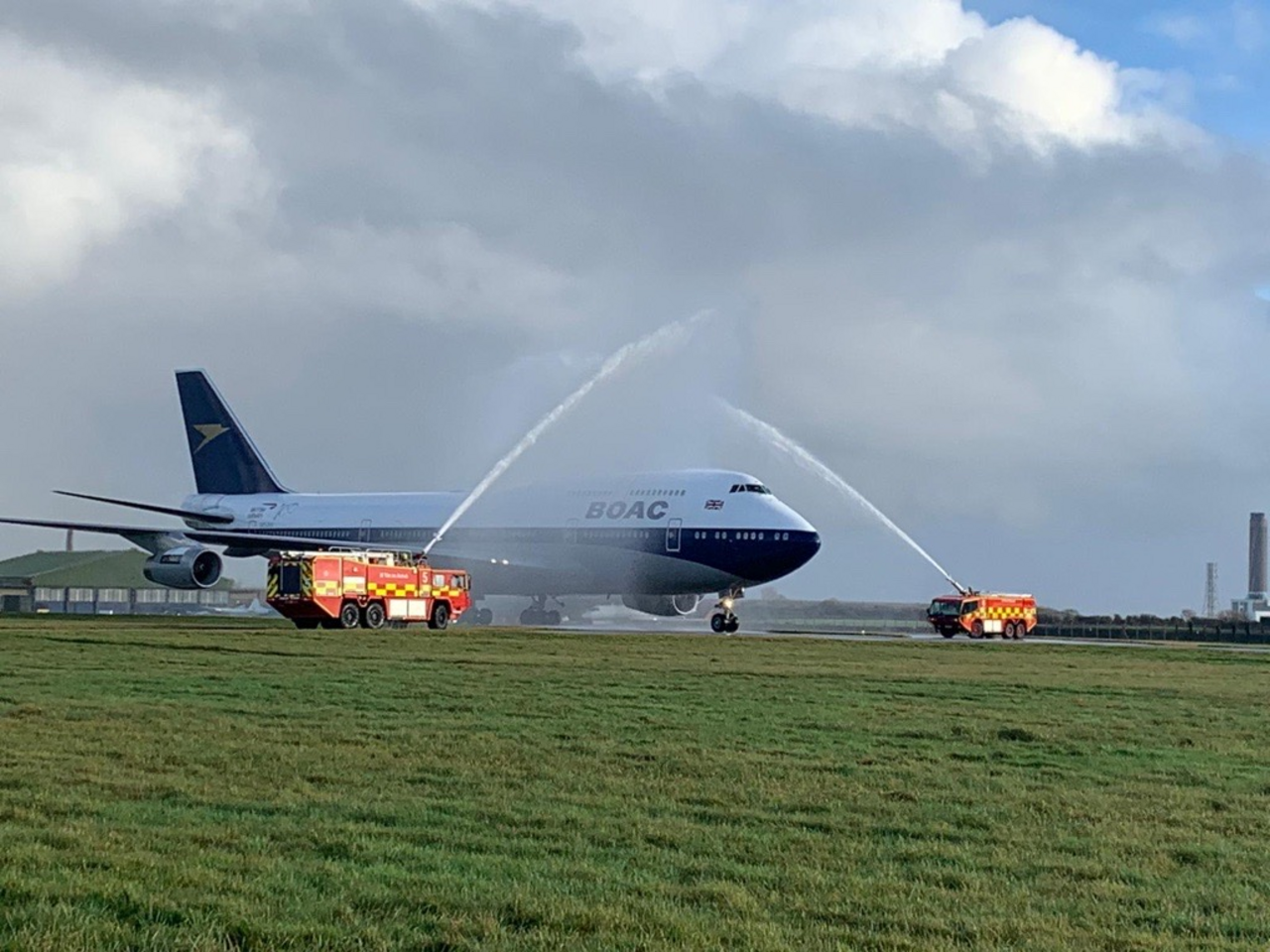 British Airways' BOAC Boeing 747 Is Being Dismantled But You Could