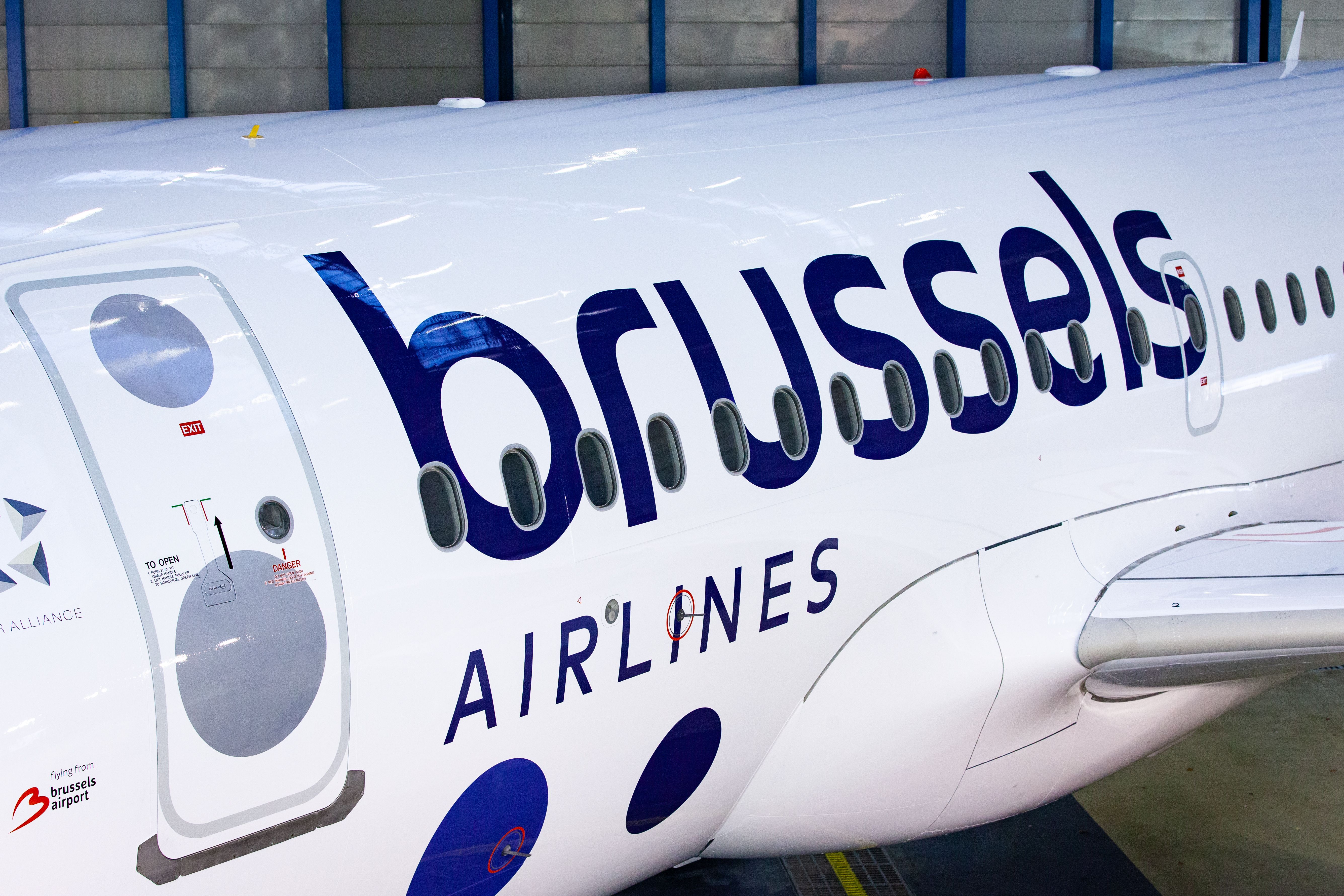 BrusselsAirlines_BIRD-16 - new Bussels Airlines logo on Airbus A319