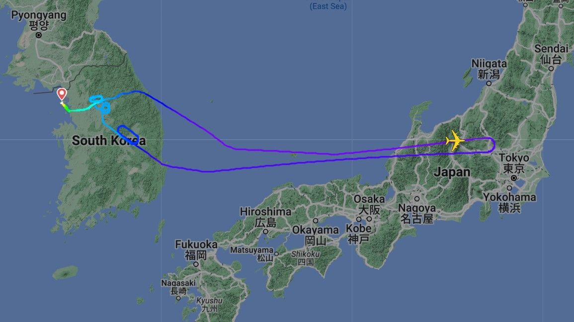 KE81 Seoul to New York