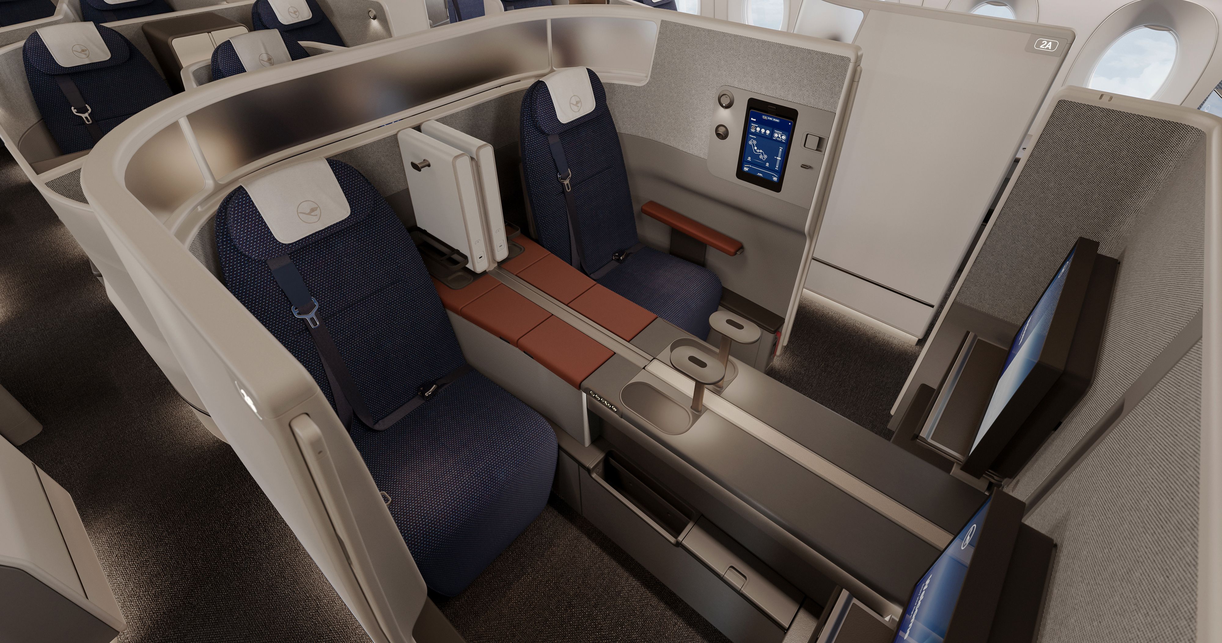 Lufthansa's new Allegris business class cabin