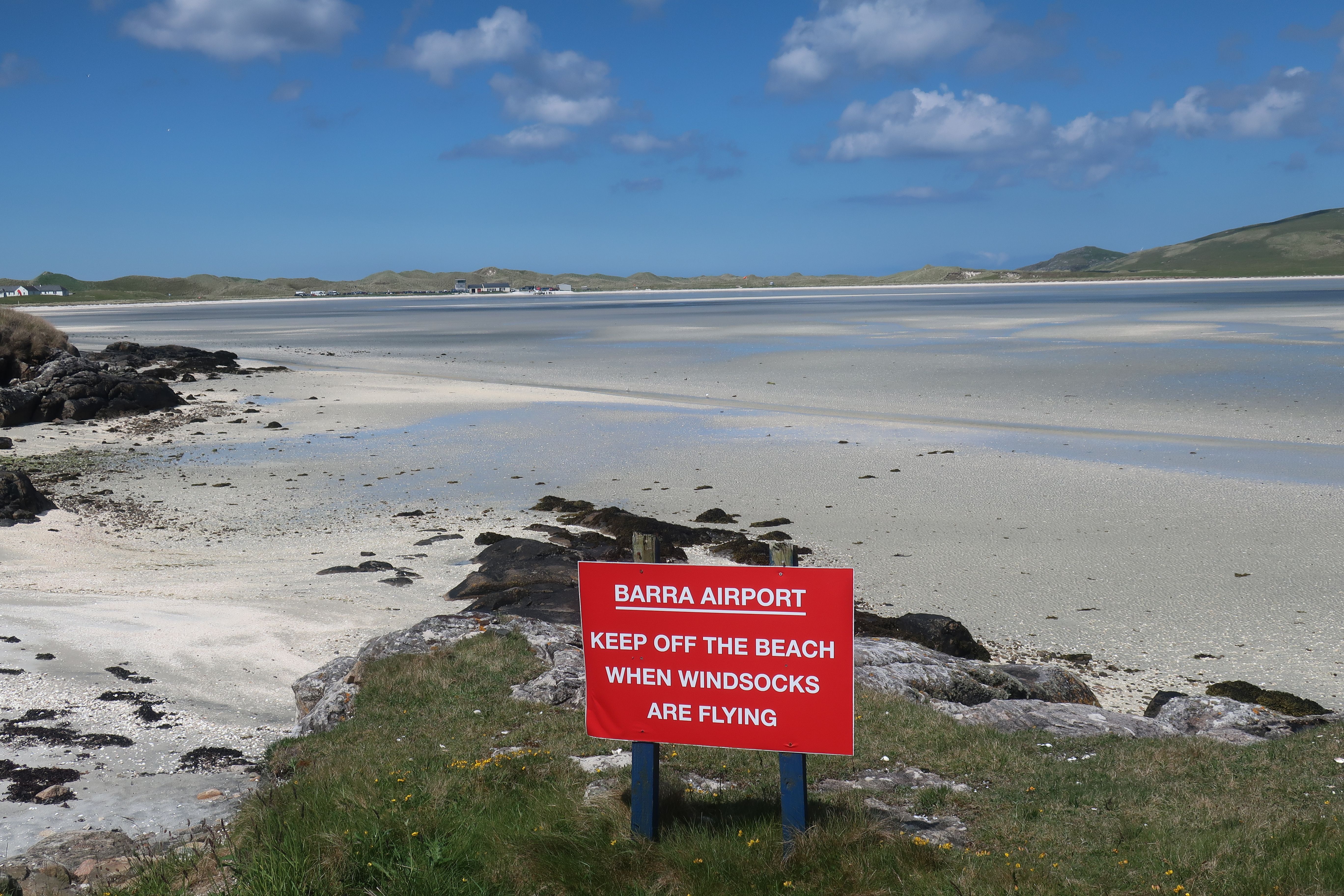 A panoramic view of Barra Airport (BRR).