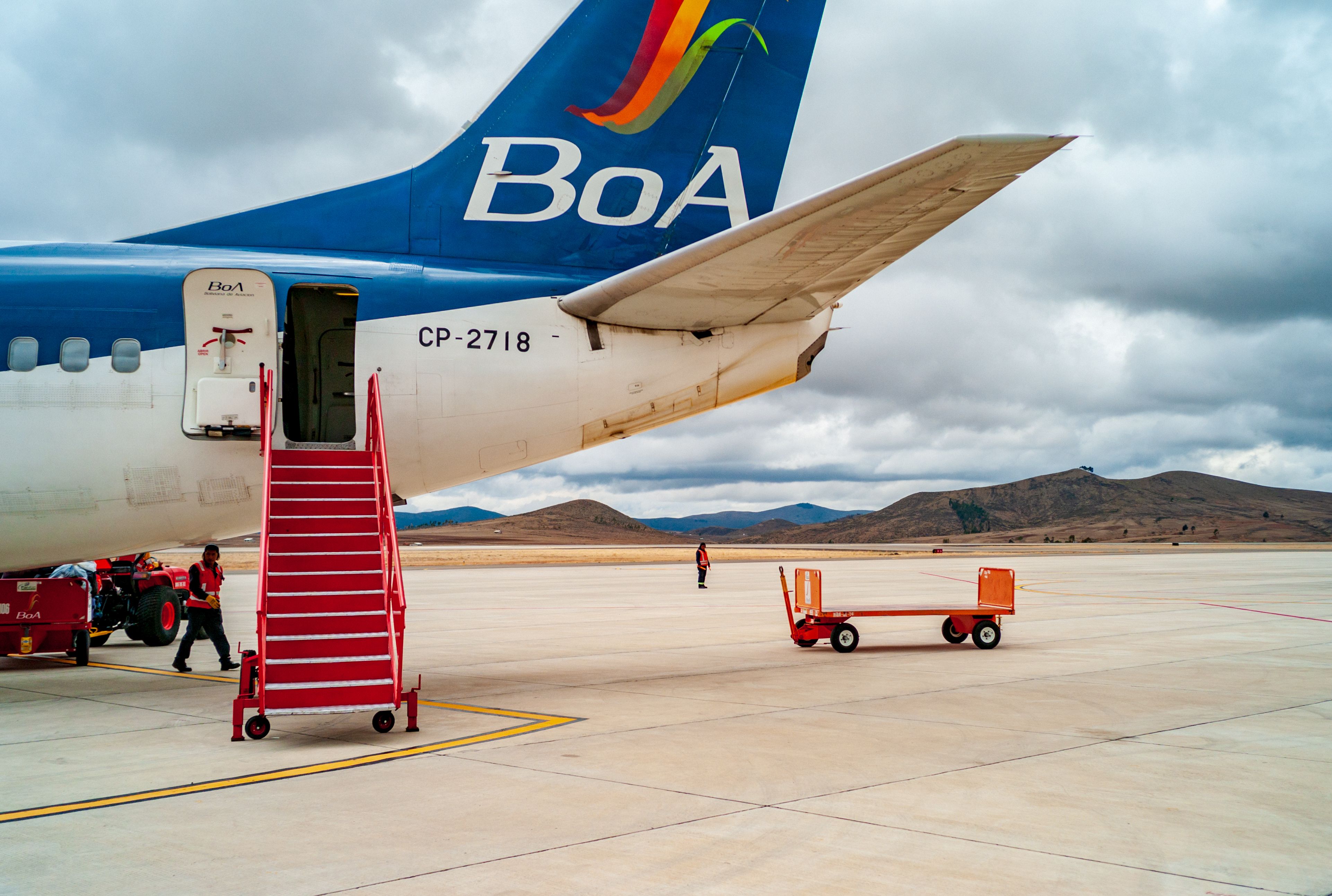 Boliviana de Aviacion at El Alto Airport