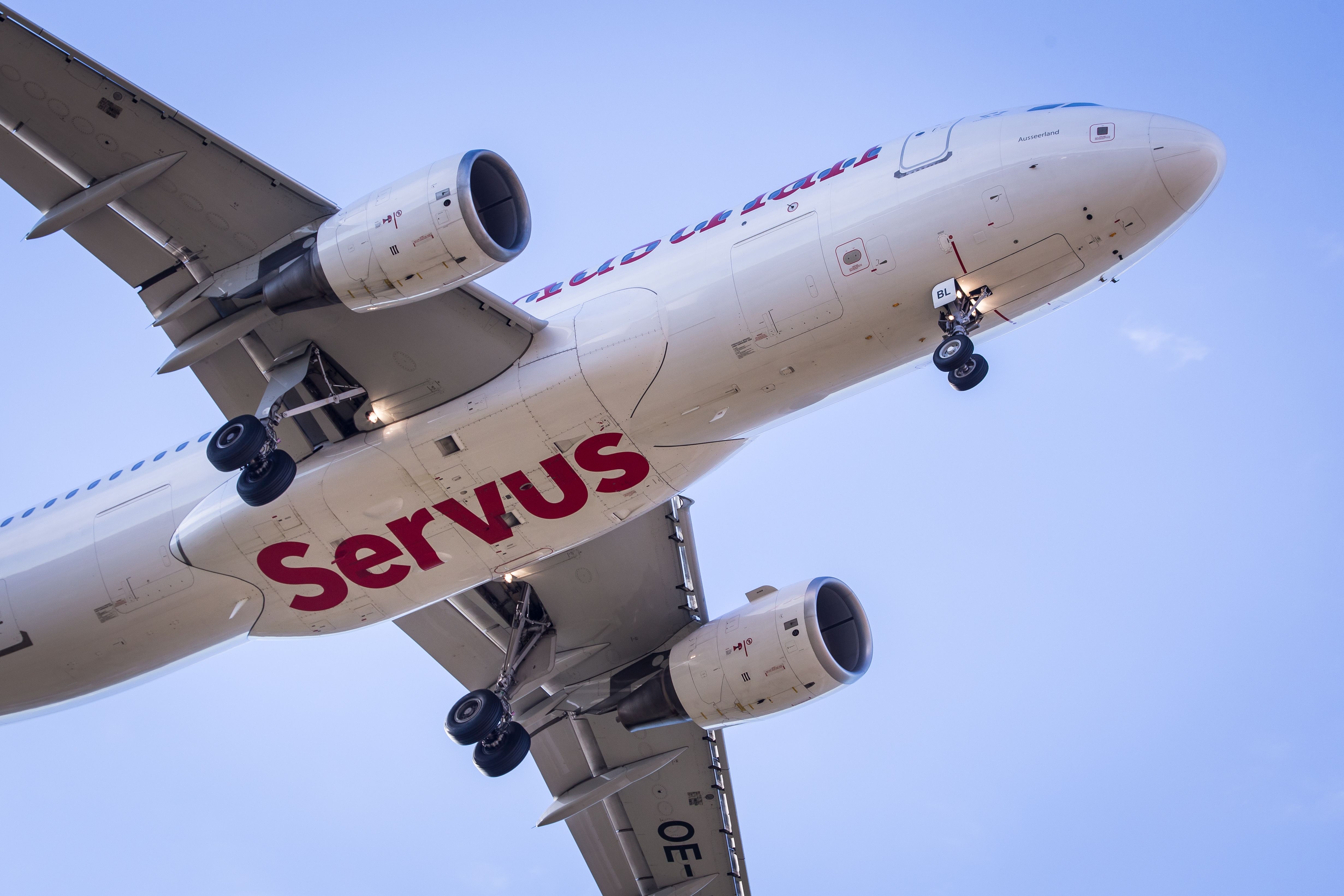 Austrian Airlines Servus detail 