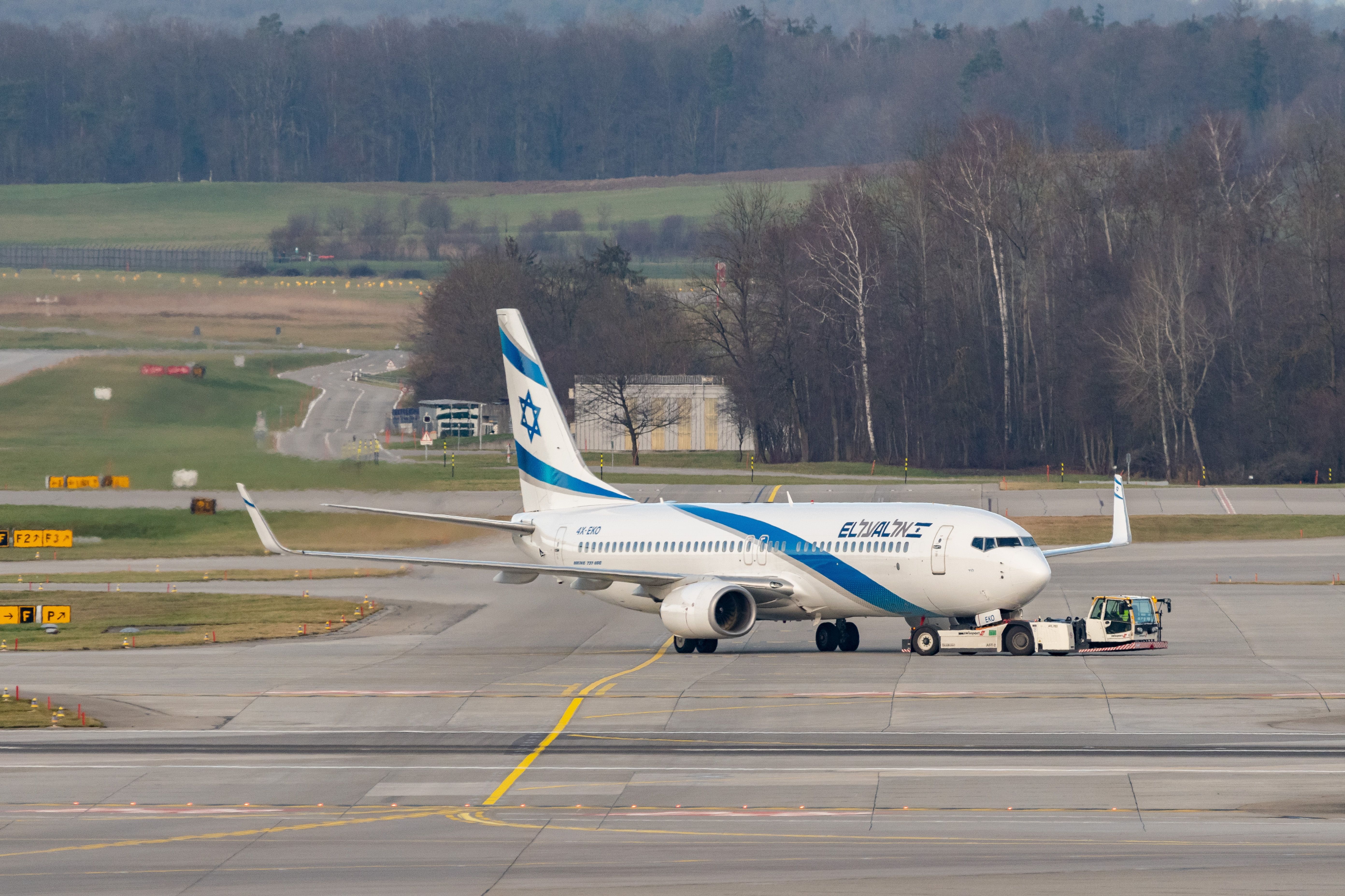 EL AL Israel Airlines Boeing 737 aircraft