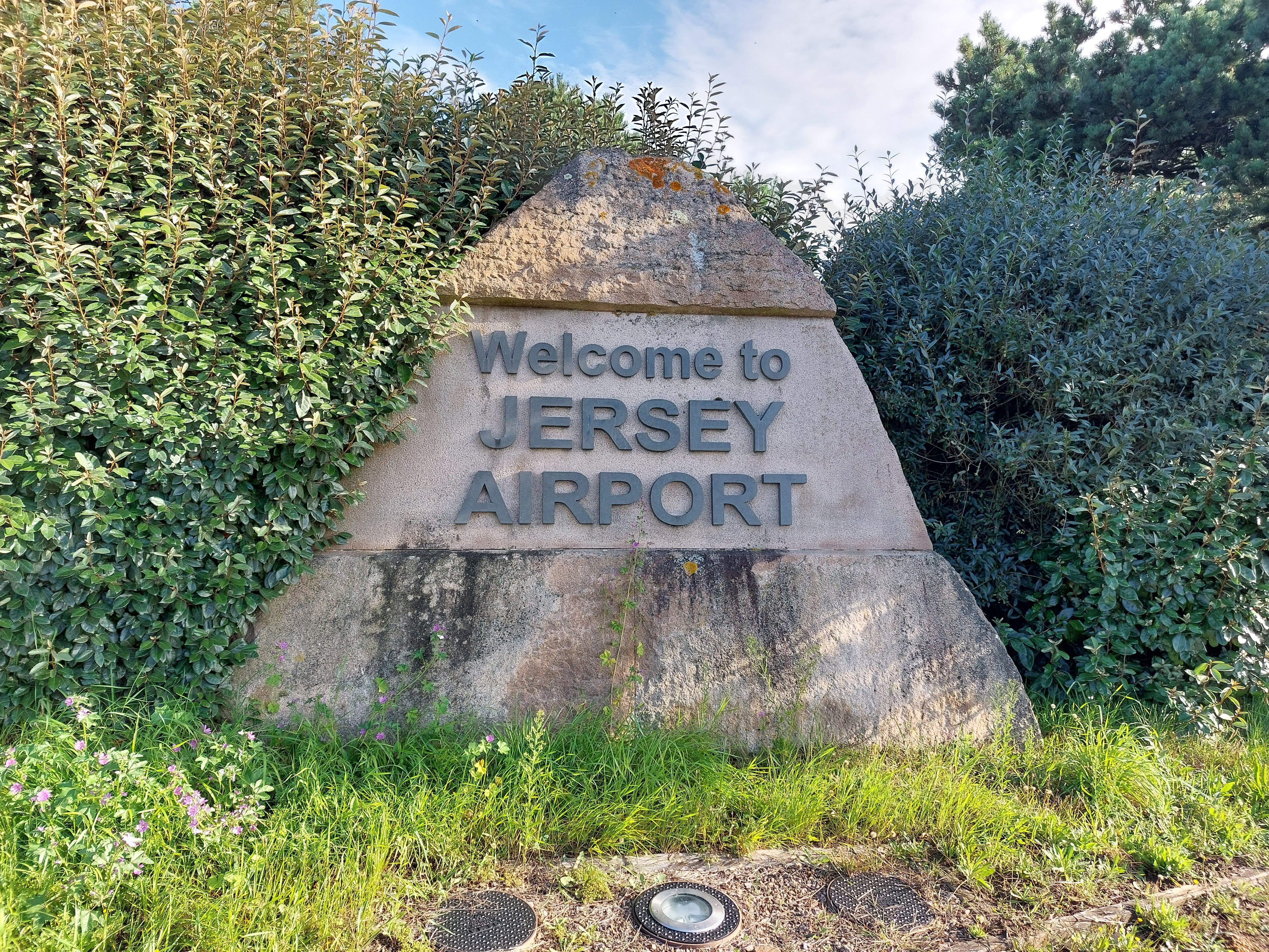 Jersey Airport Headstone