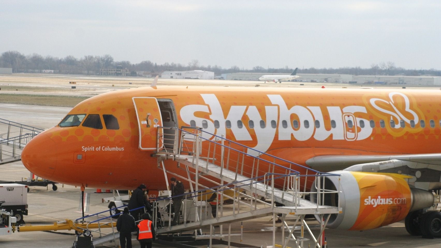 The Skybus aircraft 