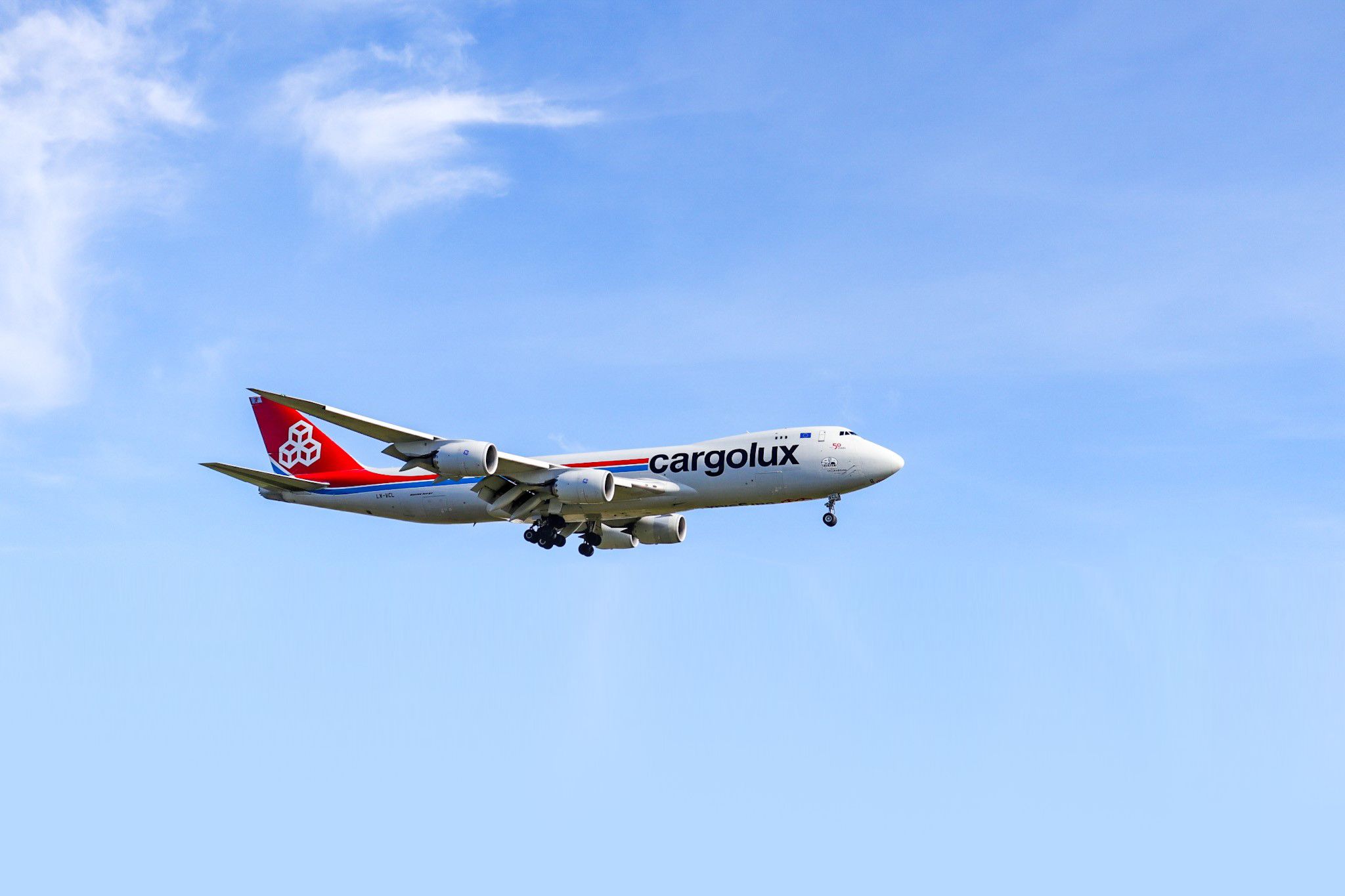 Cargolux Boeing 747-8F. 