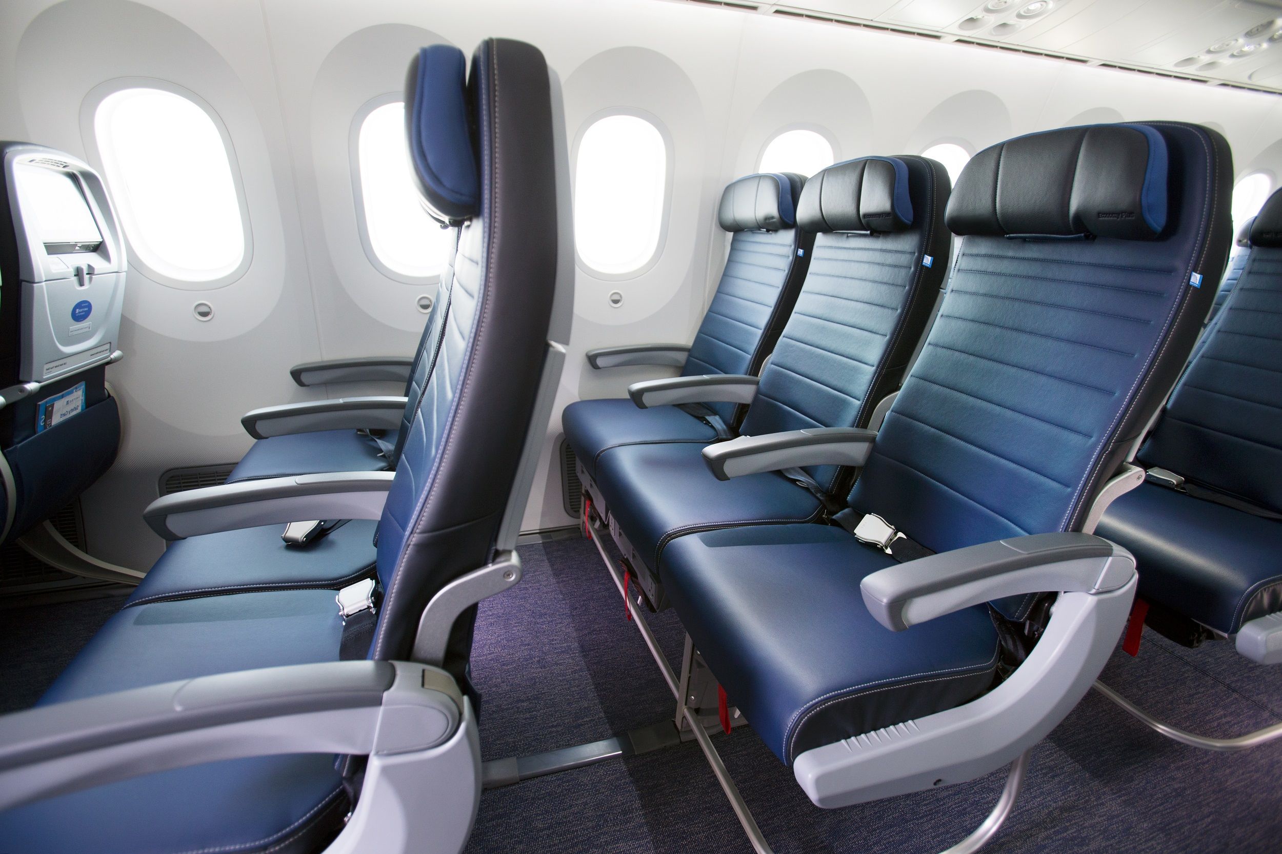 United Economy Plus seats on 787